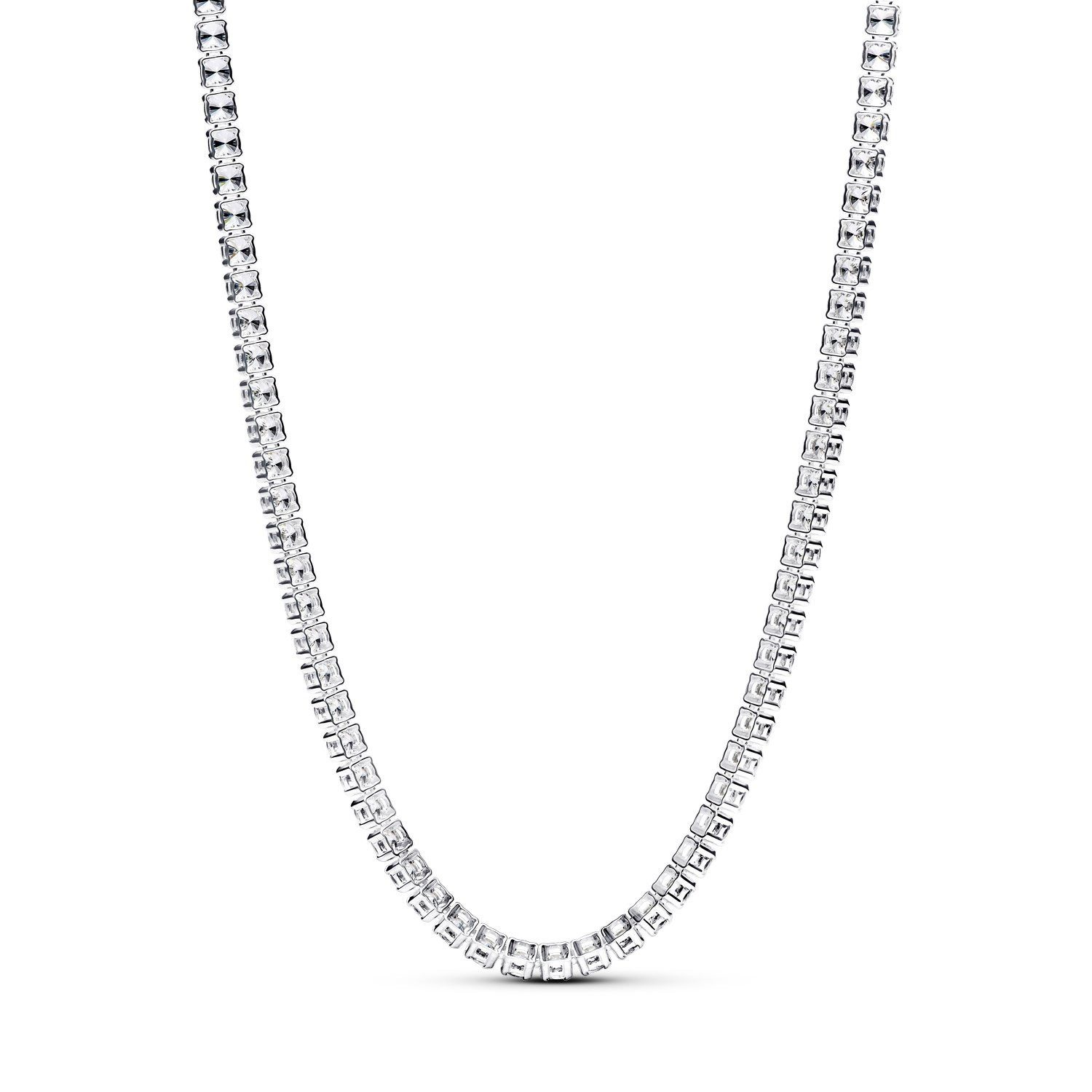 Pandora Kette ohne Anhänger -40 Silber-Kette Tennis Choker