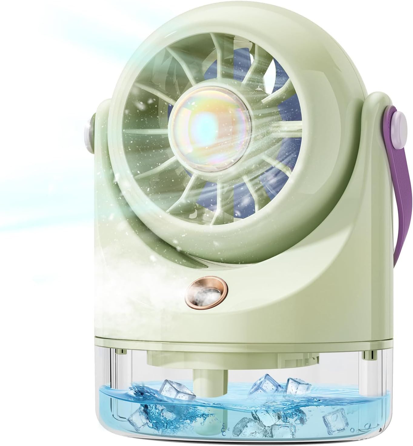 Bomiclss Handventilator Tragbarer Klimaanlagen-Ventilator mit 3 Geschwindigkeiten