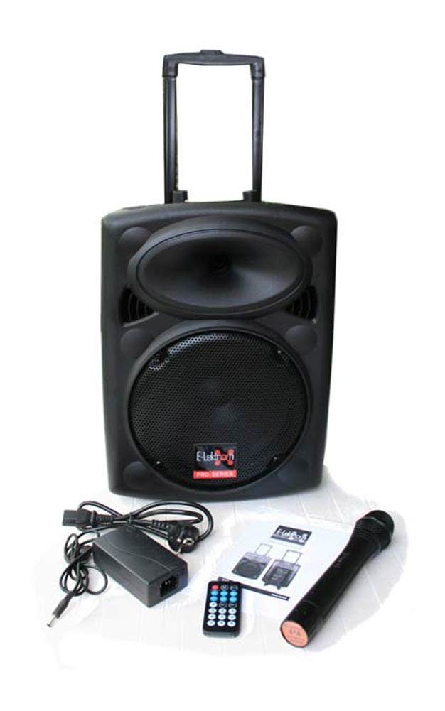mobile E-Lektron 5.0 Echo-Effekt) Soundanlage W, Bluetooth Talkover-Funktion, Party-Lautsprecher (Bluetooth, 250,0 EL25-M Funkmikrofon, TWS,