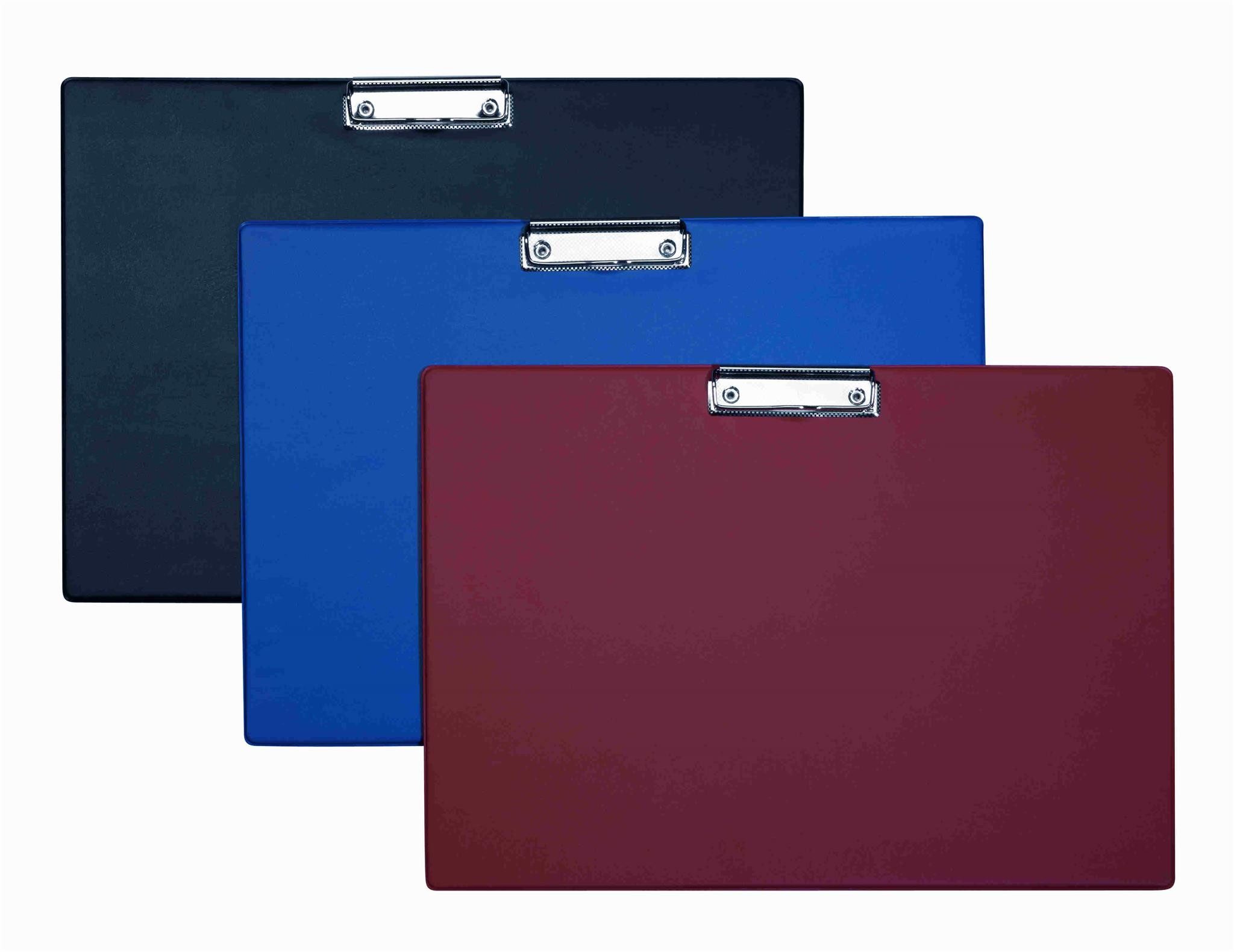 ALCO Konferenzmappe Alco Klemmbrett kunststoffüberzogen für DIN A3 quer rot