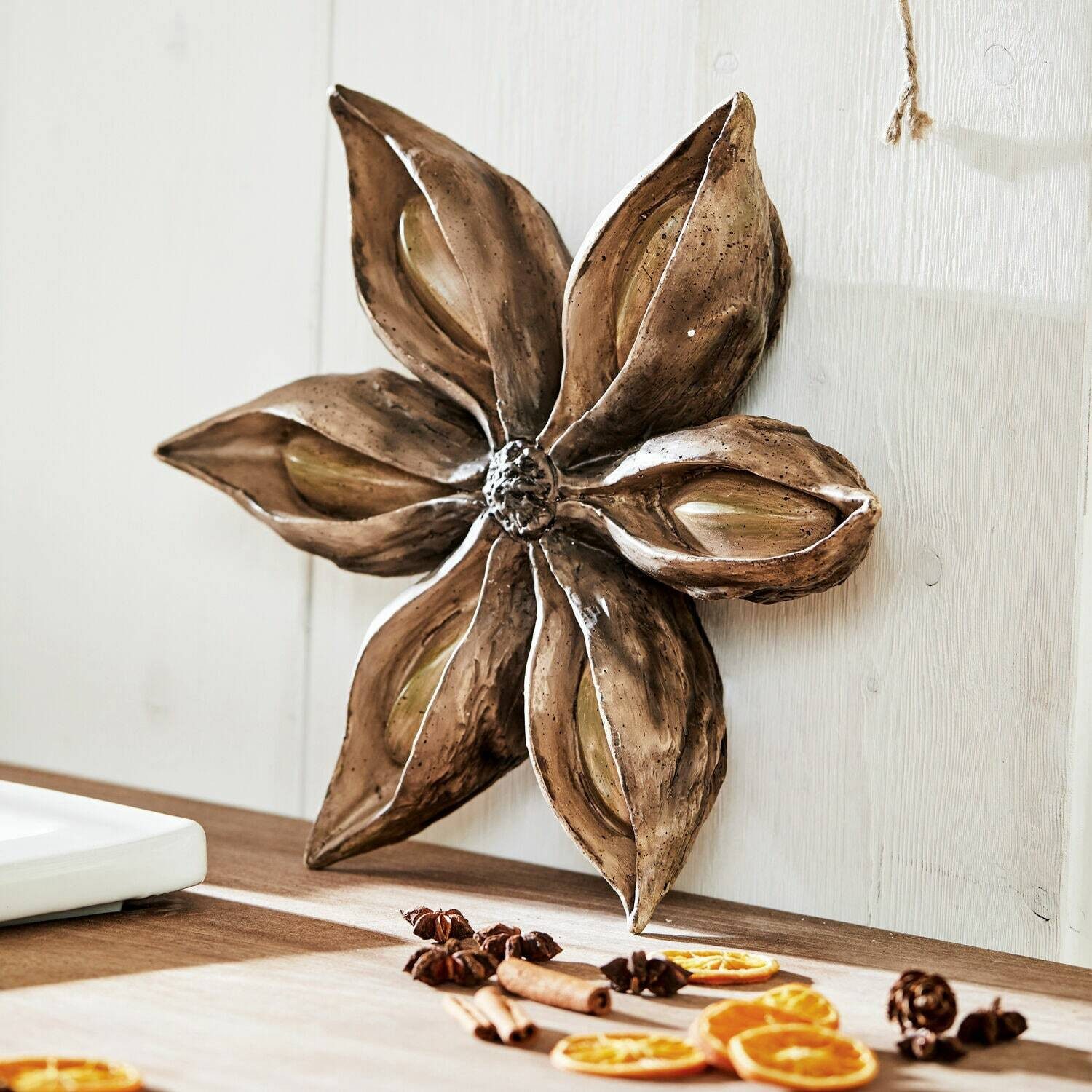 Mirabeau Weihnachtsfigur Deko-Objekt Wedekir antikbraun (kein günstig online kaufen