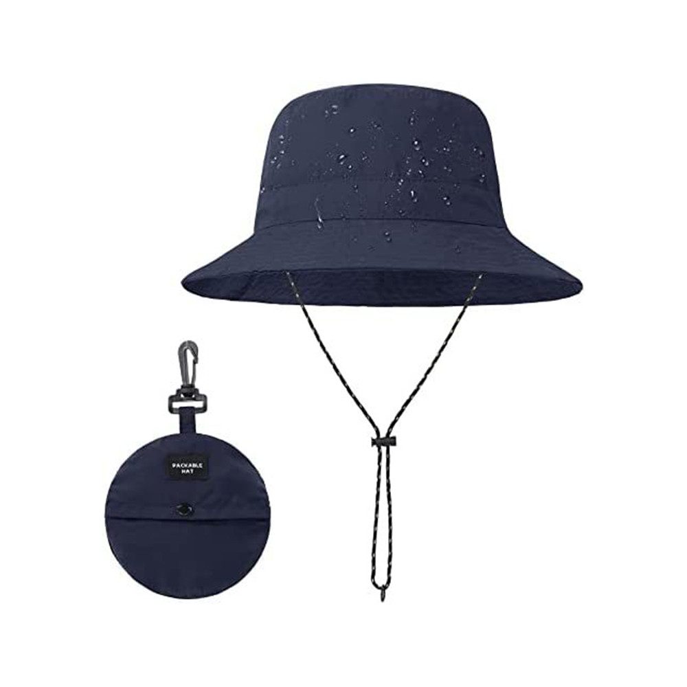 Bextsrack Sonnenhut Faltbar Wasserdicht Fischerhut Regenhut Anglerhut Sonnenhut Sommerhut Für Männer und Frauen