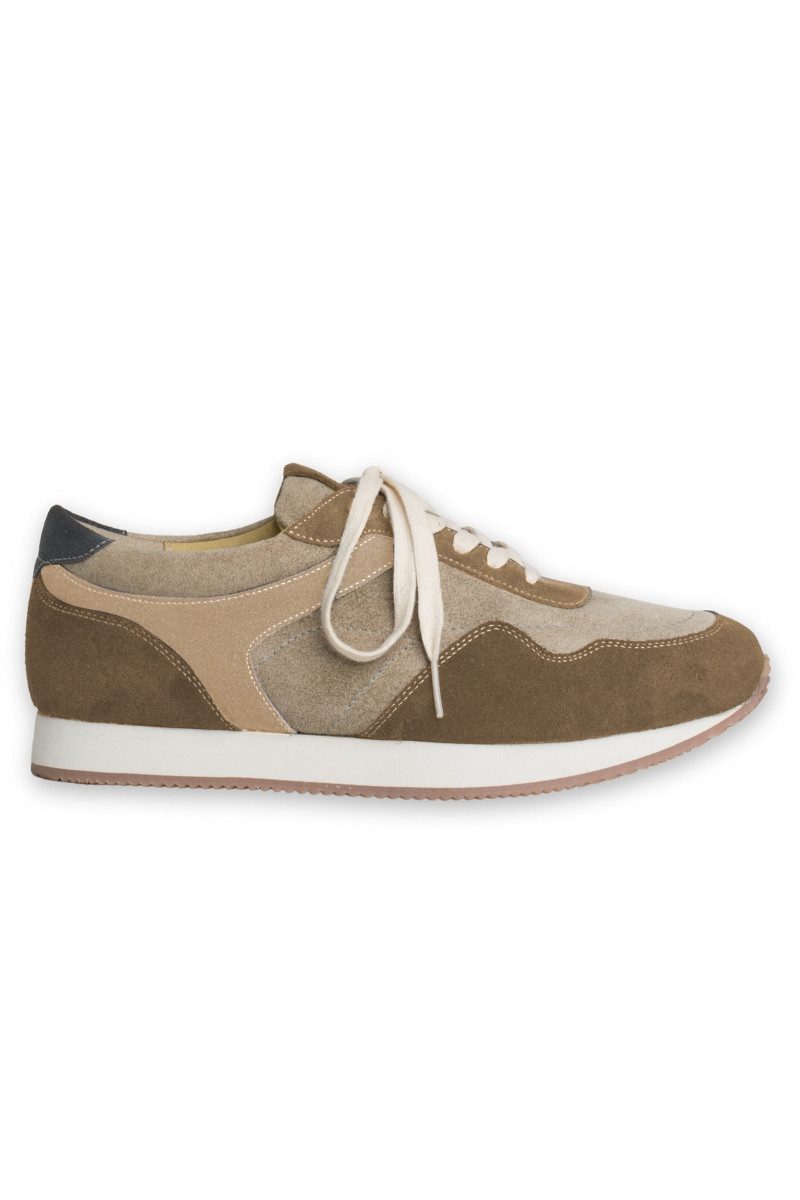 Spieth & Wensky Sneaker Herren - DREW - schotter/whisky Sneaker
