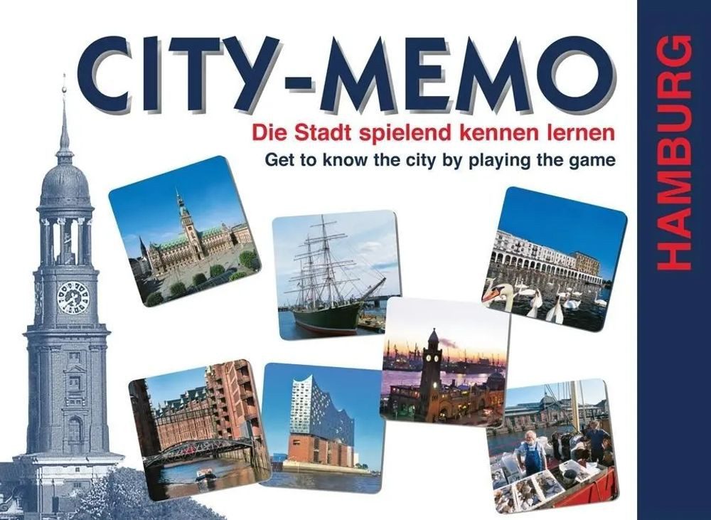 Spiel City-Memo. Das Hamburg Spiel