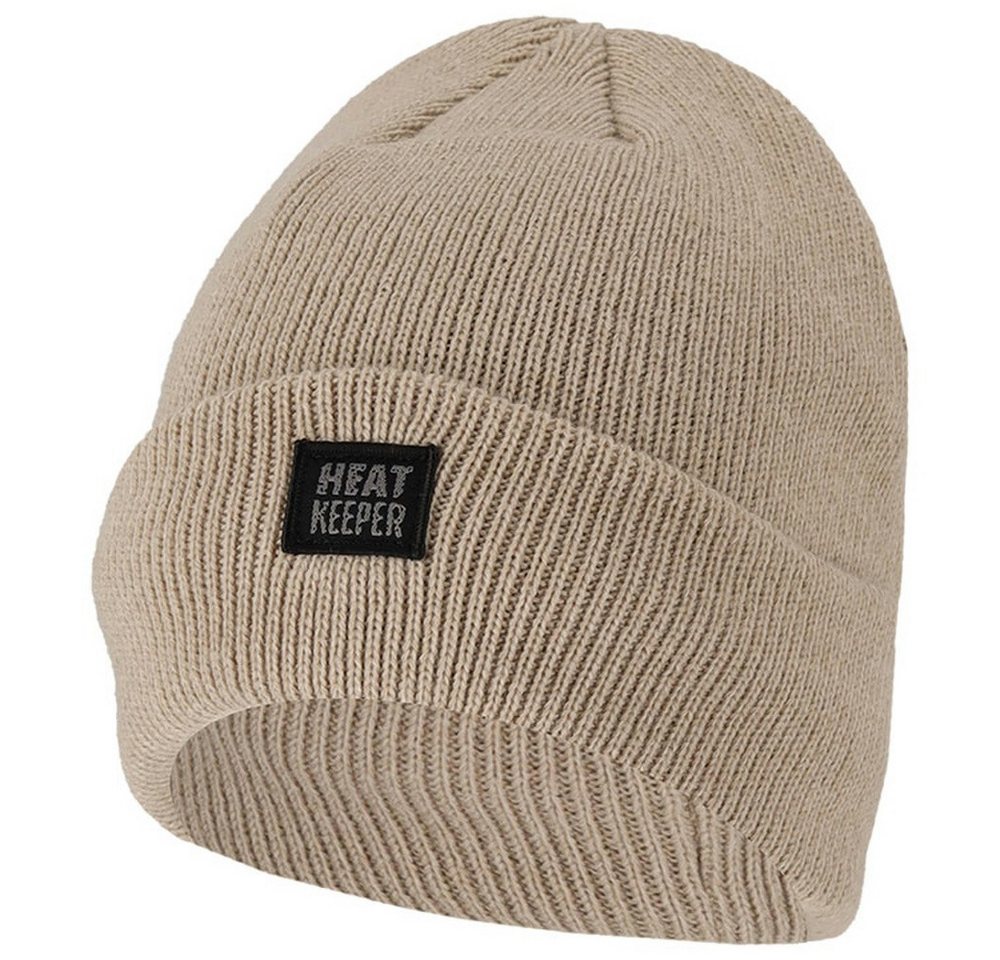 Heatkeeper Strickmütze Thermo Herren Mütze, Perfekte Kombi von Thermo und Mode.
