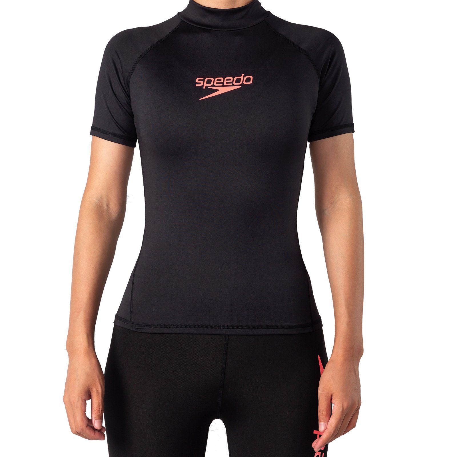 Badeanzug trocknendes Rashguard weiblicher Sonnenschutz, Unentbehrlicher Speedo S/S schnell