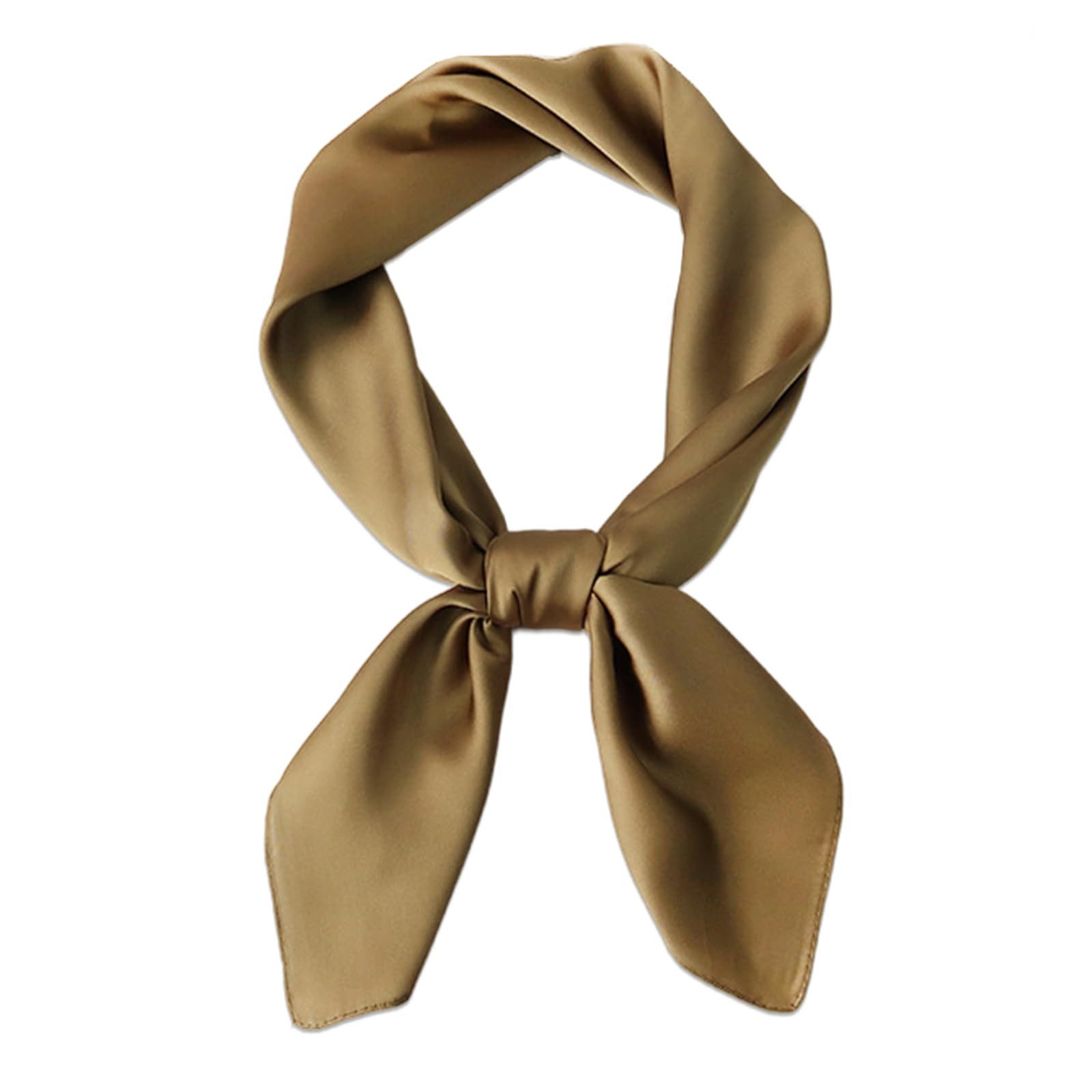 Coonoor Seidentuch Damen Seidentuch Leicht Seidenschal Bandana Halstuch Kopftuch, Elegante Schal Tuch Geschenk für Frauen