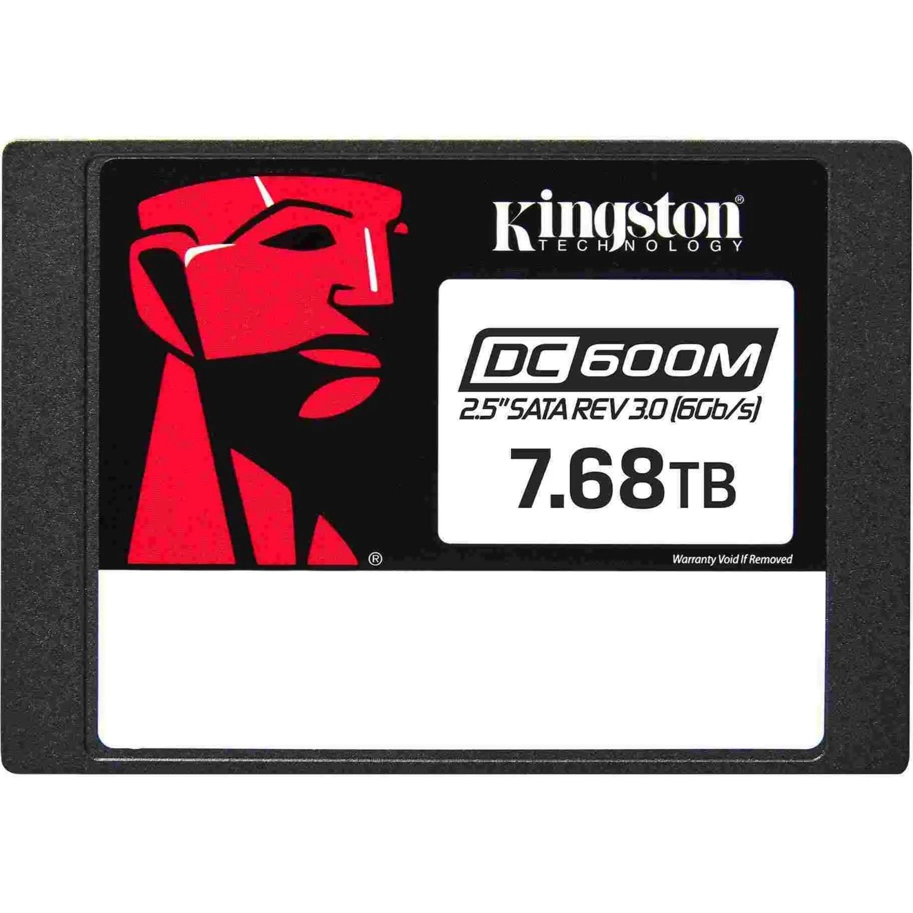 Kingston DC600M 7.68TB SATA SSD 2.5 Zoll 7680GB interne SSD (7,68 TB) 2,5 Zoll" 560 MB/S Lesegeschwindigkeit, 530 MB/S Schreibgeschwindigkeit, 3D TLC NAND, DRAM Cache, PLP, AES 256-bit