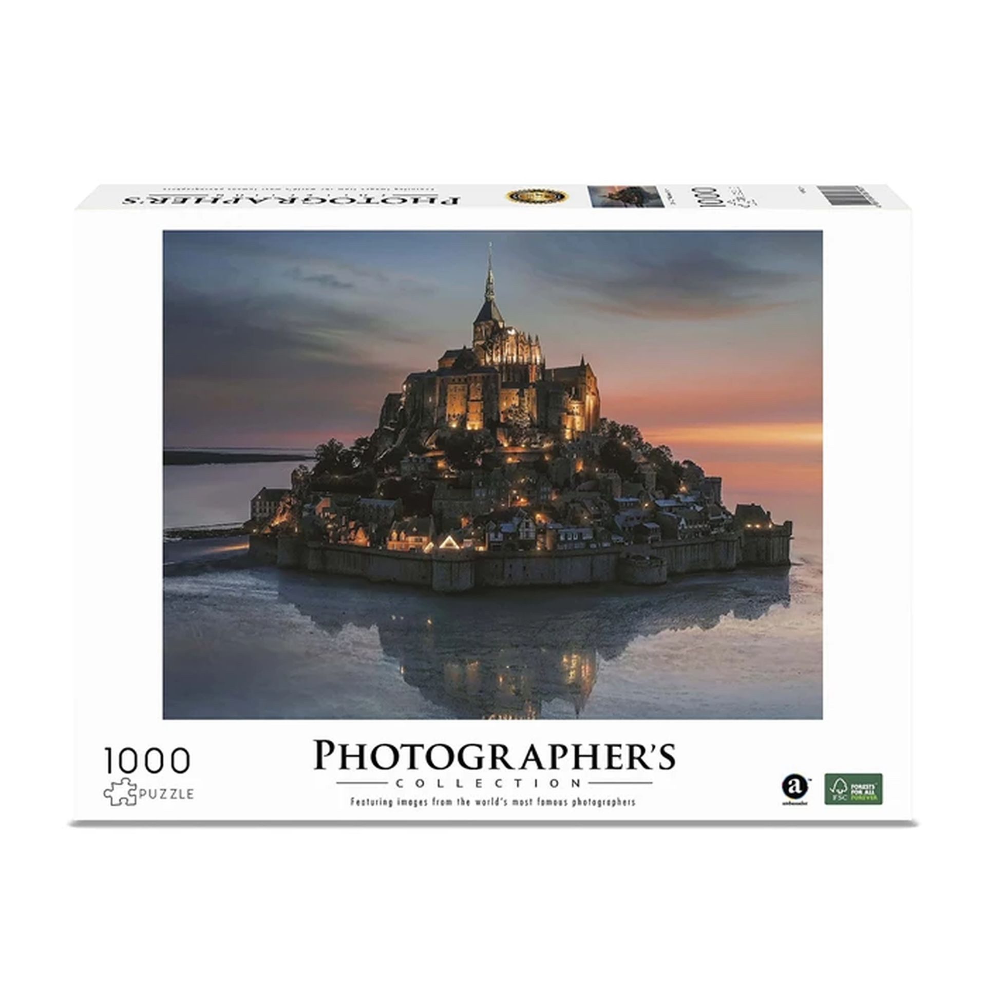 ambassador Spiel Mont Saint-Michel 1000 Teile (Sebastien Nagy)
