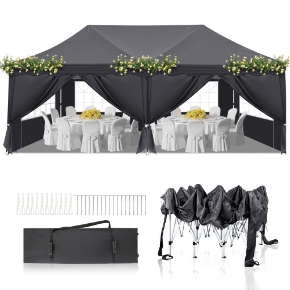 VINGLI Faltpavillon Pop Up Pavillon, Wasserdicht, günstig online kaufen