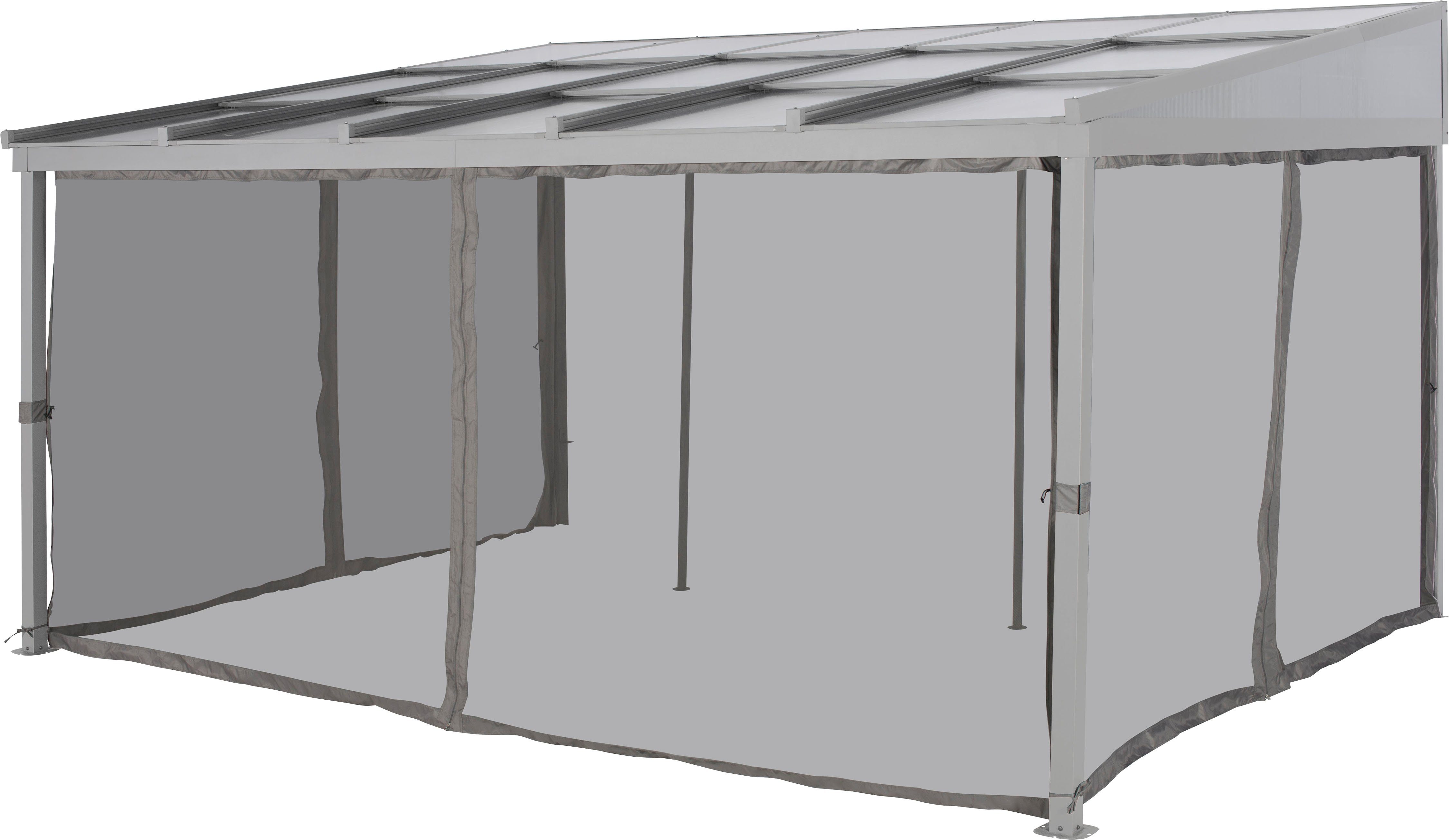 KONIFERA Pavillonseitenteil, Moskitonetz für Anbaupavillon Bilbao, günstig online kaufen
