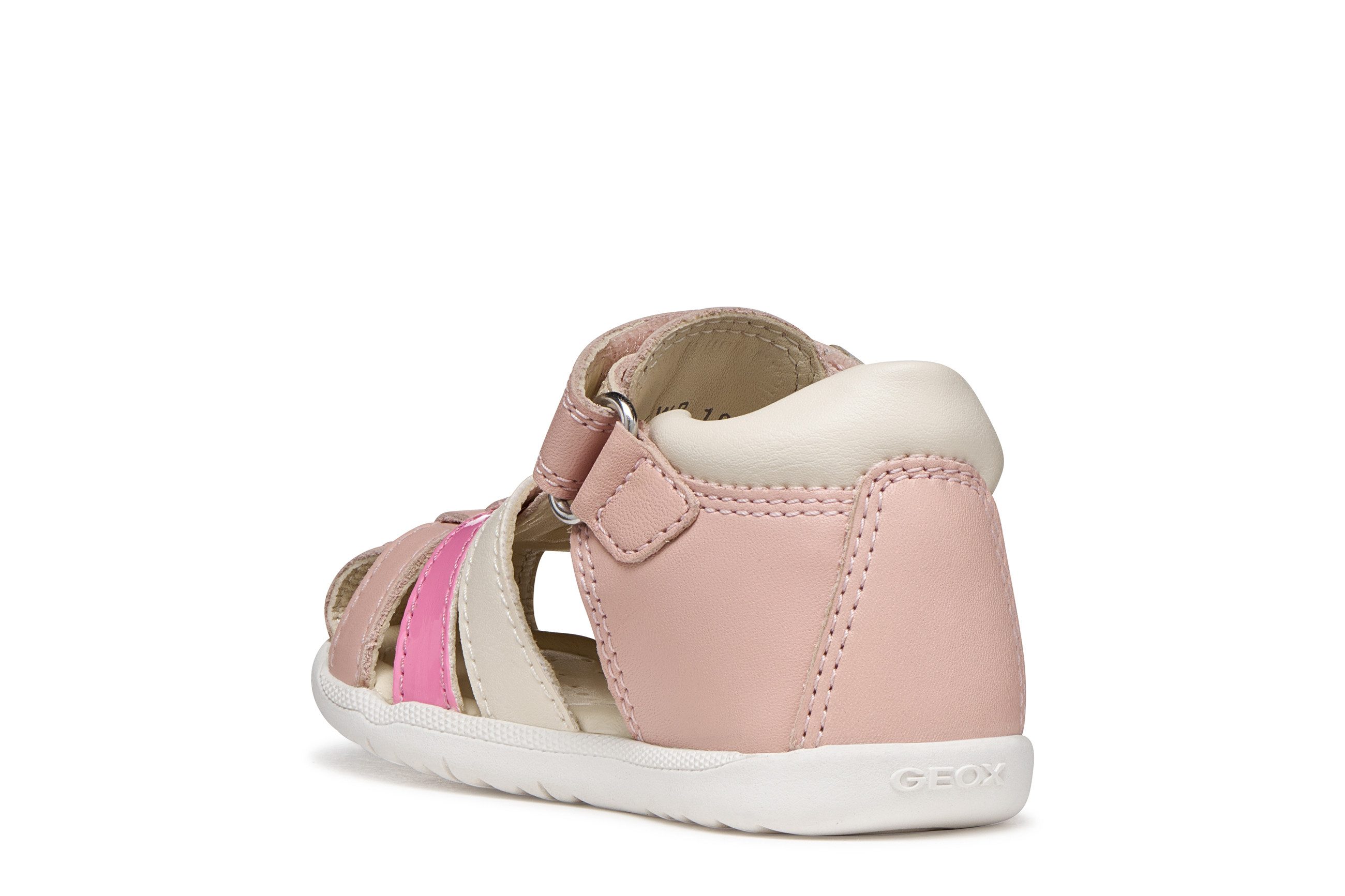 Geox B SANDAL MACCHIA GIR Lauflernschuh Babyschuh mit Klettverschluss, Größenschablone zum Download