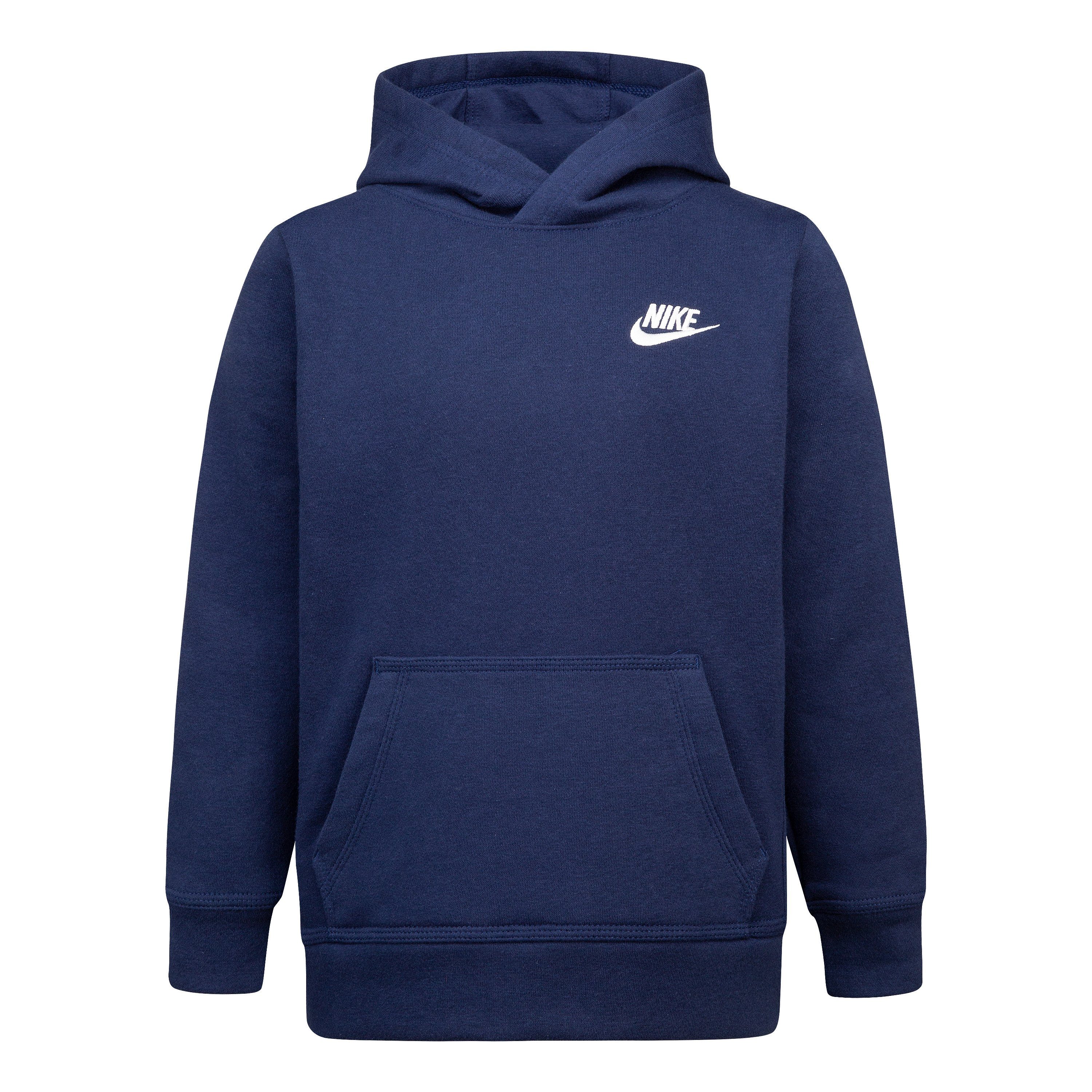 Nike Sportswear Kapuzensweatshirt NKB CLUB FLEECE PO HOODIE - für Kinder marine