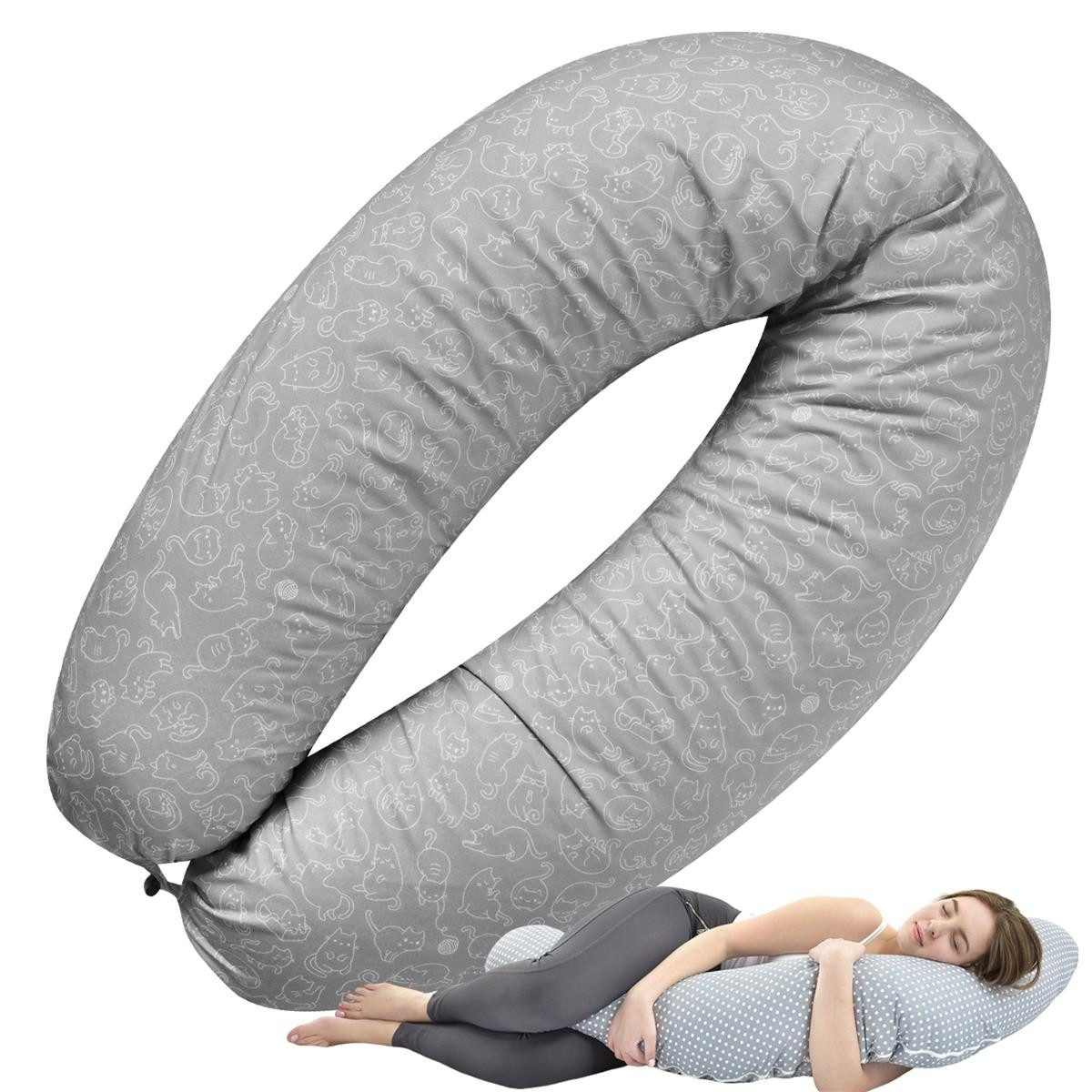 SEI Design Stillkissen Stillkissen Seitenschläferkissen Babynestchen günstig online kaufen