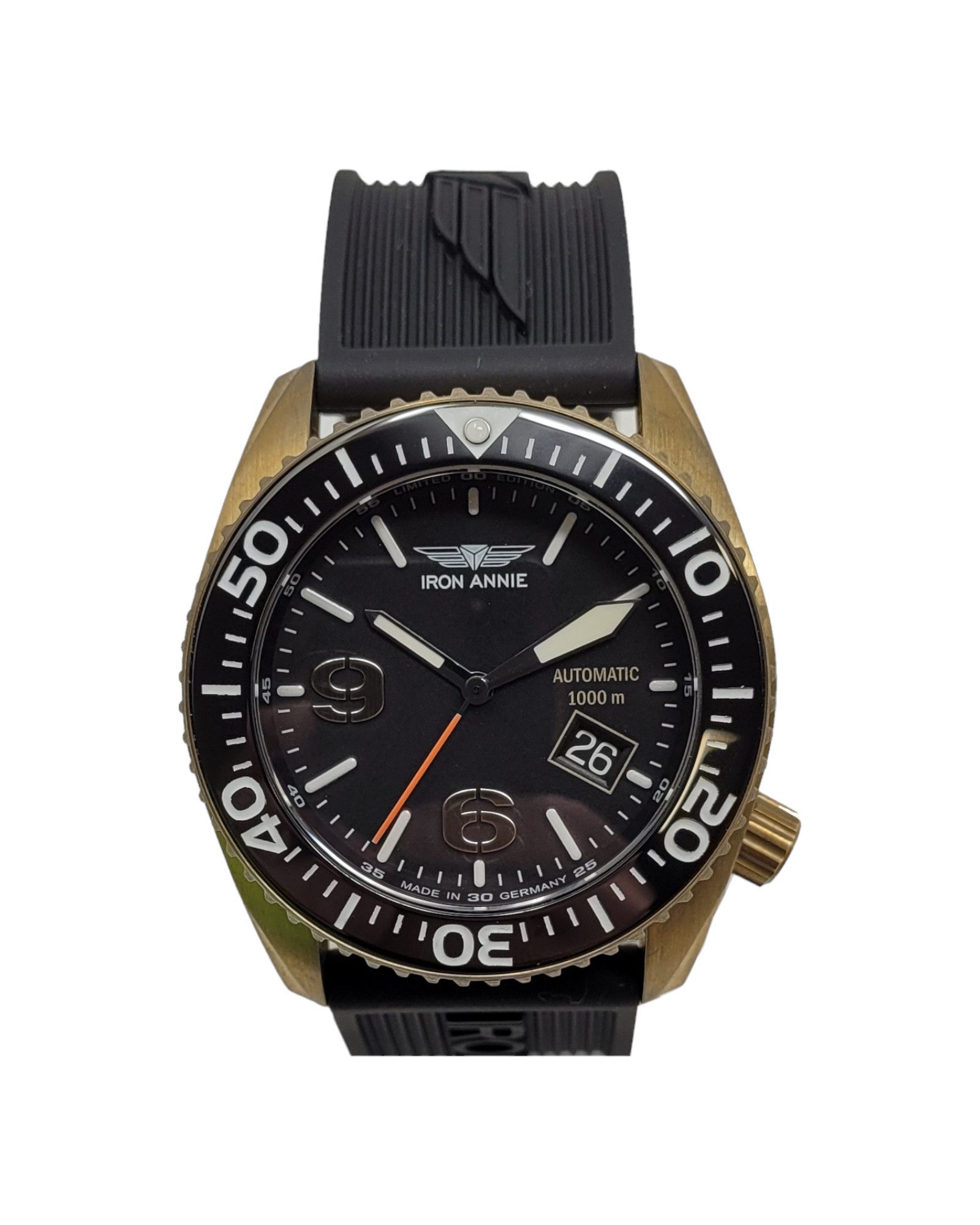 IRON ANNIE Automatikuhr Iron Annie Retro Taucheruhr 1000M Automatik Limited Edition 5799-2, Retro Taucheruhr 1000M Automatik Limited Edition 5799-2