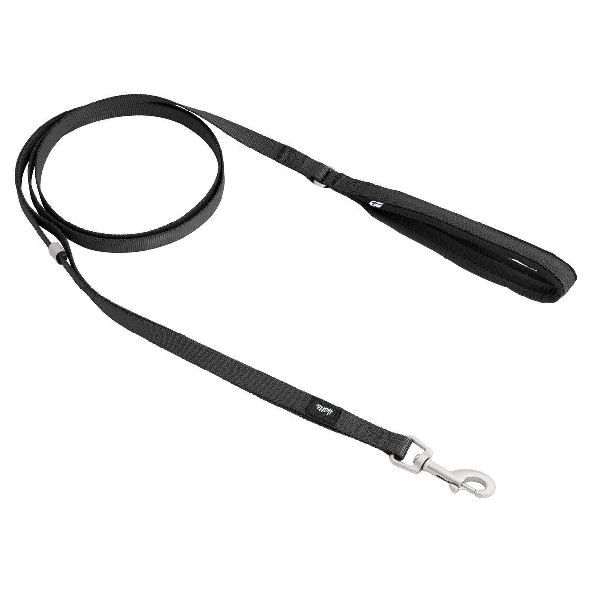 HURTTA Hundeleine Hundeleine Seeker Standard Leash raven (schwarz)