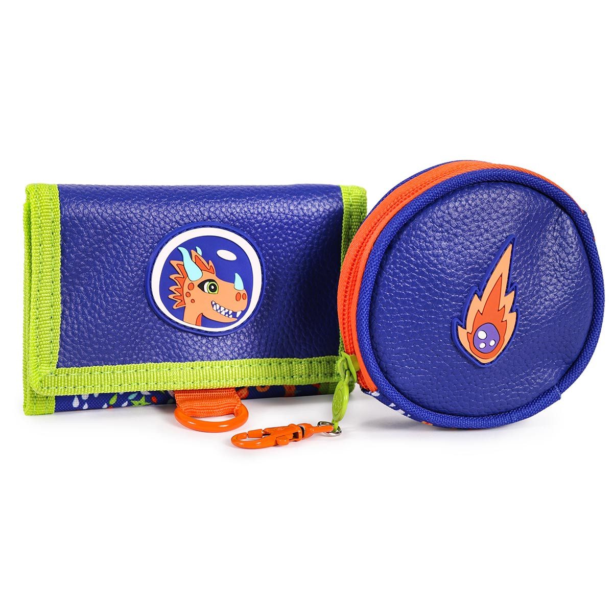 MILK&MOO Kindergartentasche Milk&Moo Ponix Kinderbrieftasche & Münzbeutel – Kompakt & kindgerecht