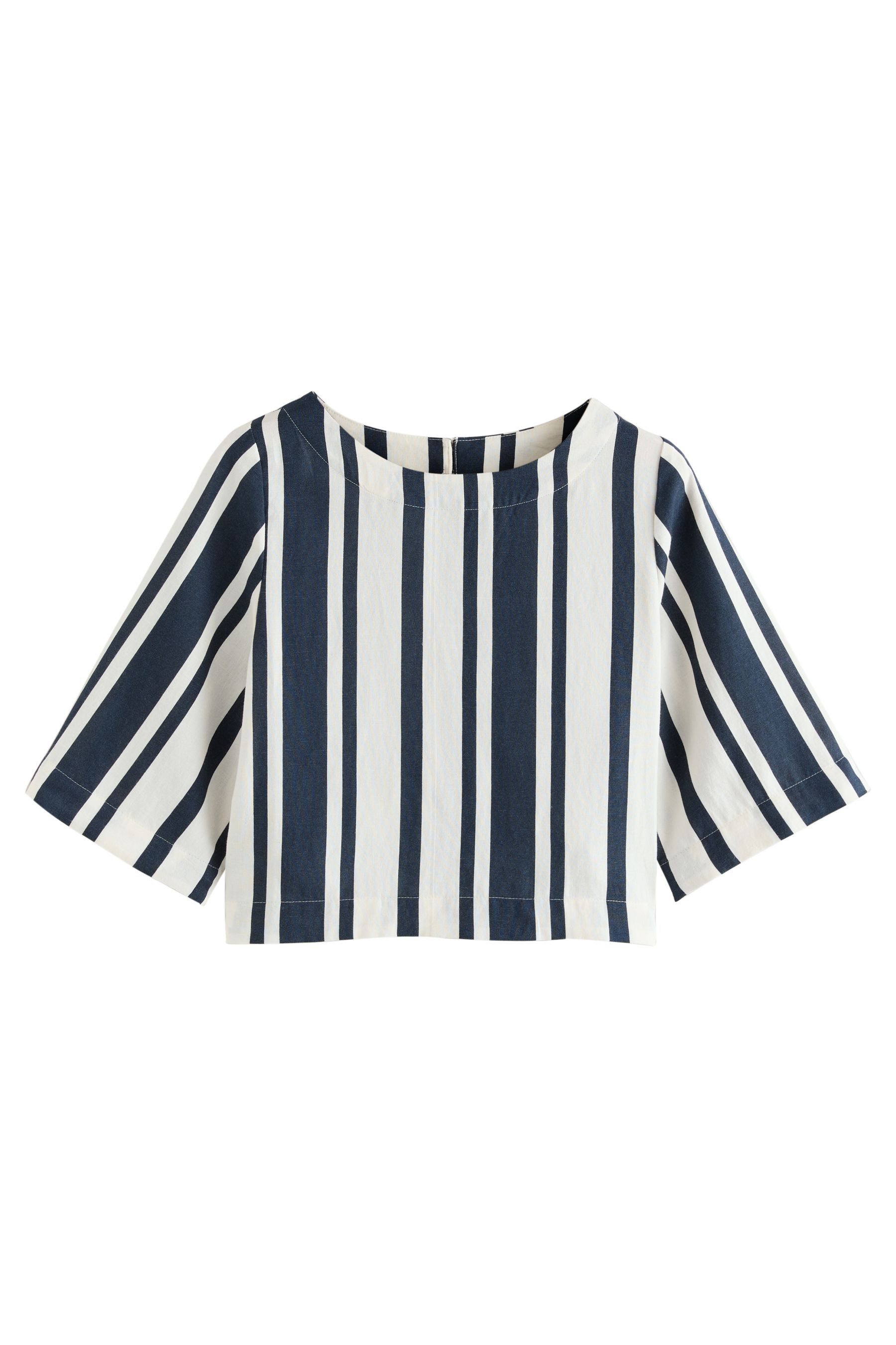 Next Blusenshirt Sommershirt mit Leinenanteil (1-tlg) günstig online kaufen