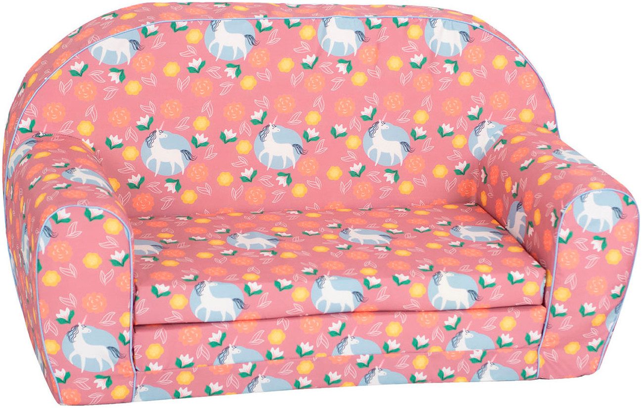 Knorrtoys® Sofa Einhorn pink, für Kinder; Made in Europe