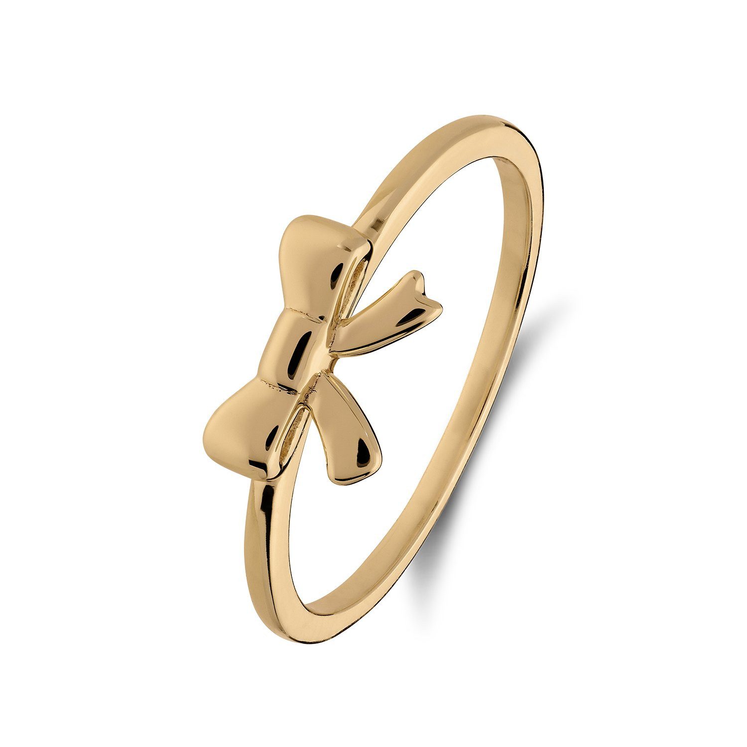 LUCARDI Fingerring Ring - 925 Silber - Gold - Kinder