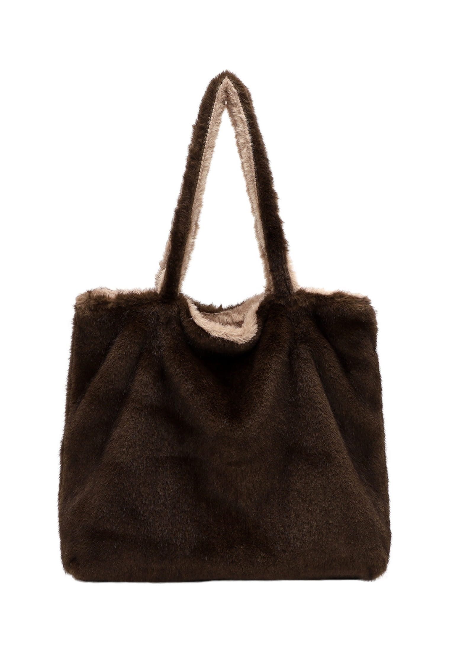 EMILY & NOAH Shopper E&N Eva Fluffy, Logo Patch