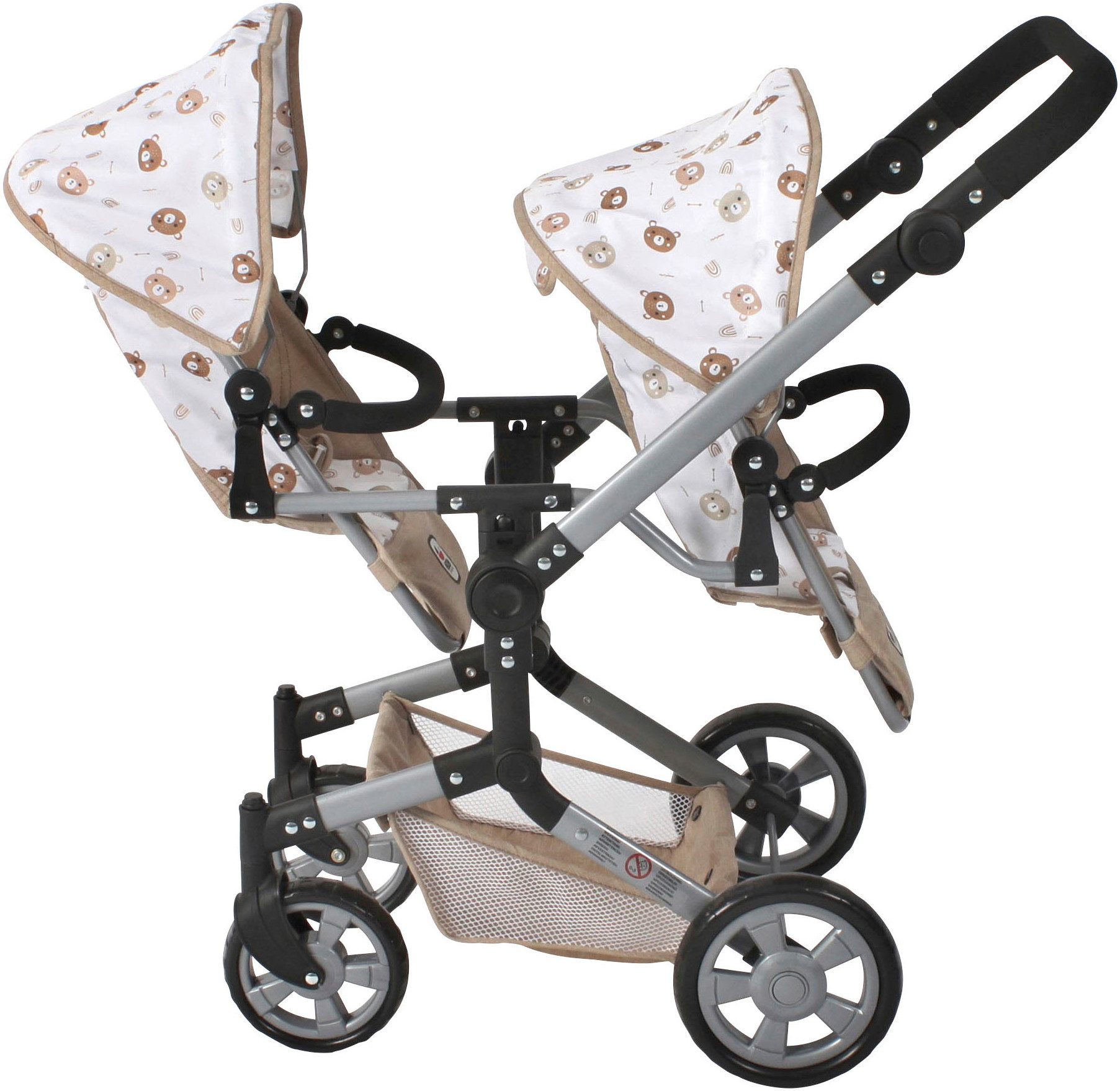 CHIC2000 Puppen-Zwillingsbuggy Linus Duo, Bärchen, mit günstig online kaufen