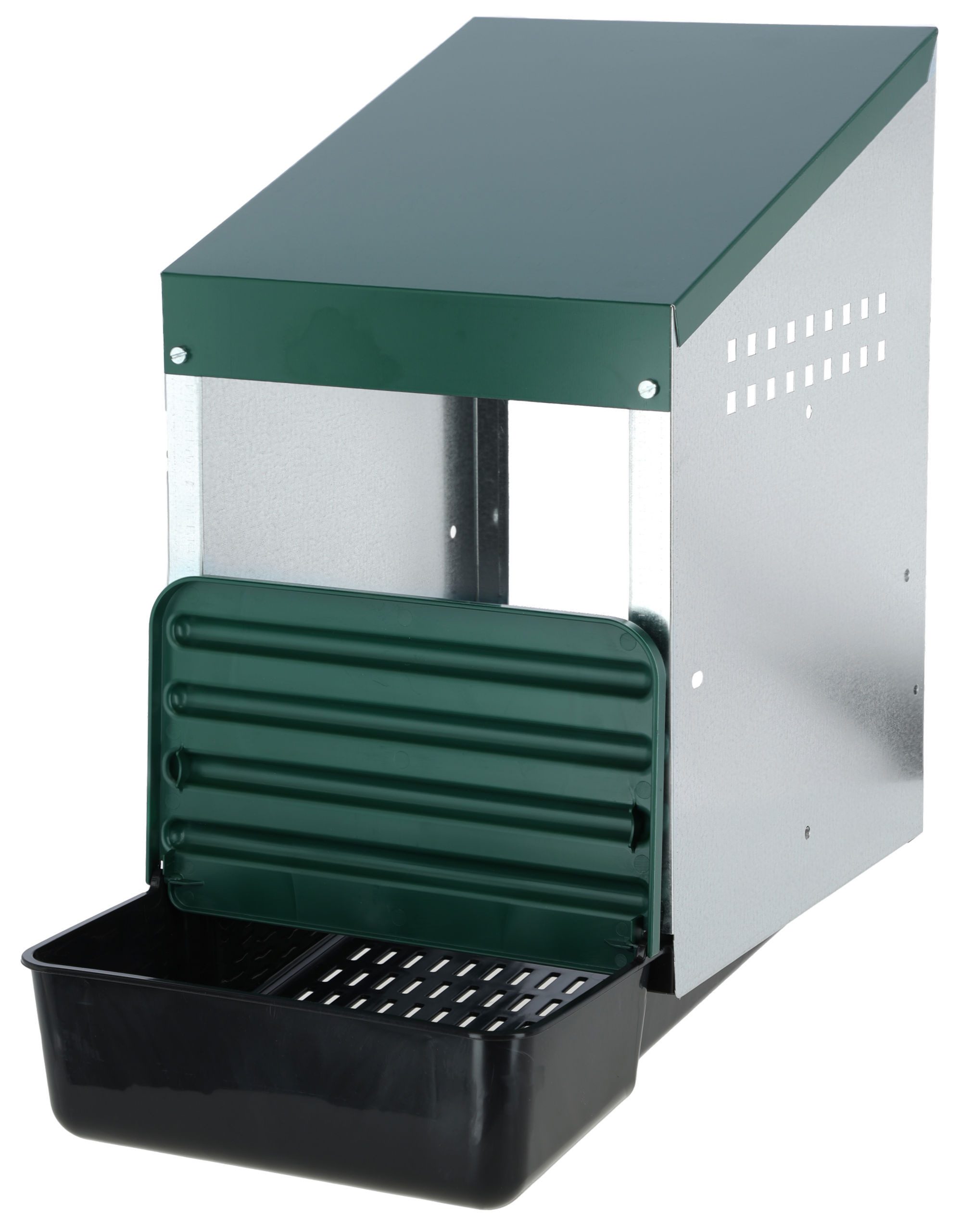 Kerbl Hühnerstall Legenest mit Kunststoffboden verzinkte Seitenteile, mit praktischer Inspektionsklappe