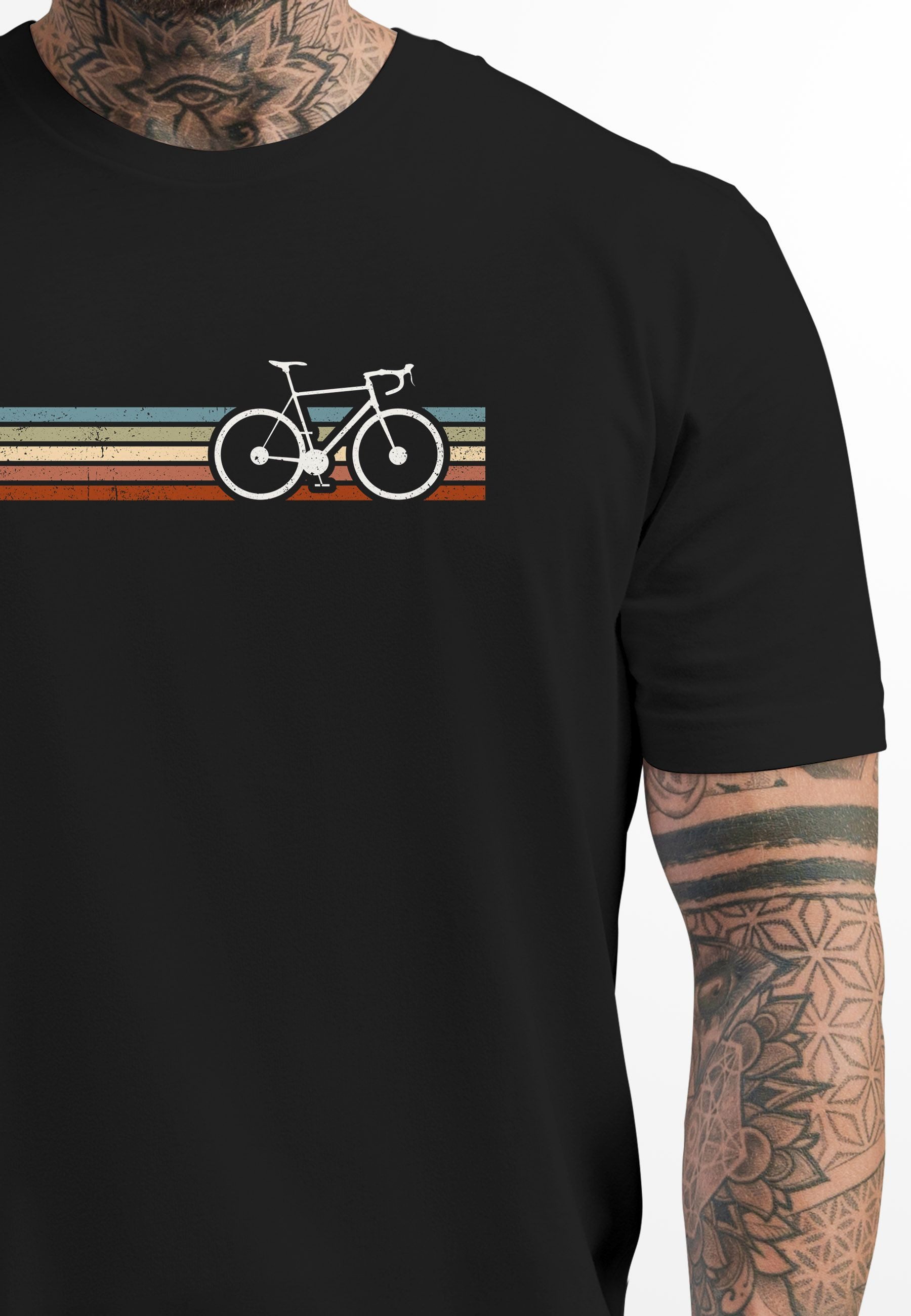 Neverless Print-Shirt Herren T-Shirt Fahrrad Geschenk für Radfahrer Bike Li günstig online kaufen