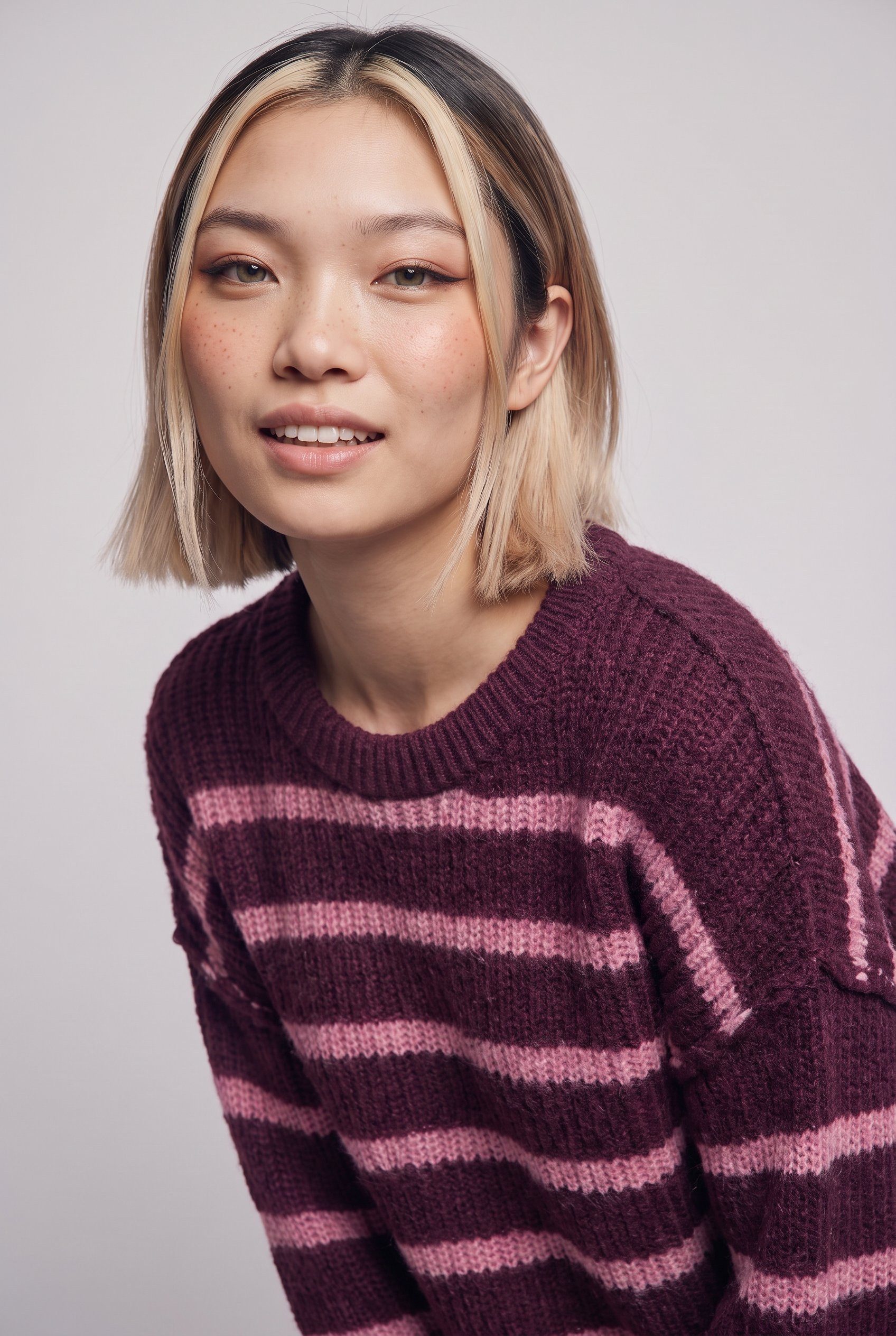 ONLY Strickpullover ONLMALLY LS DETAIL O-NECK KNT NOOS Kunstfaser, regular fit