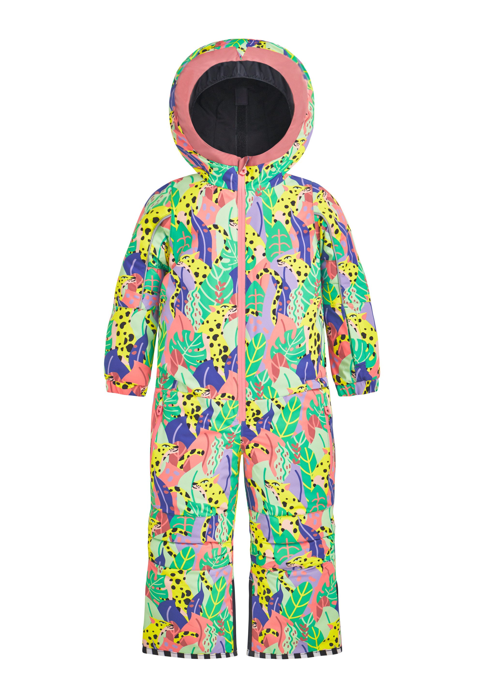 WeeDo Schneeoverall COSMO CANDY JUNGLE Mitwachsender Schneeanzug