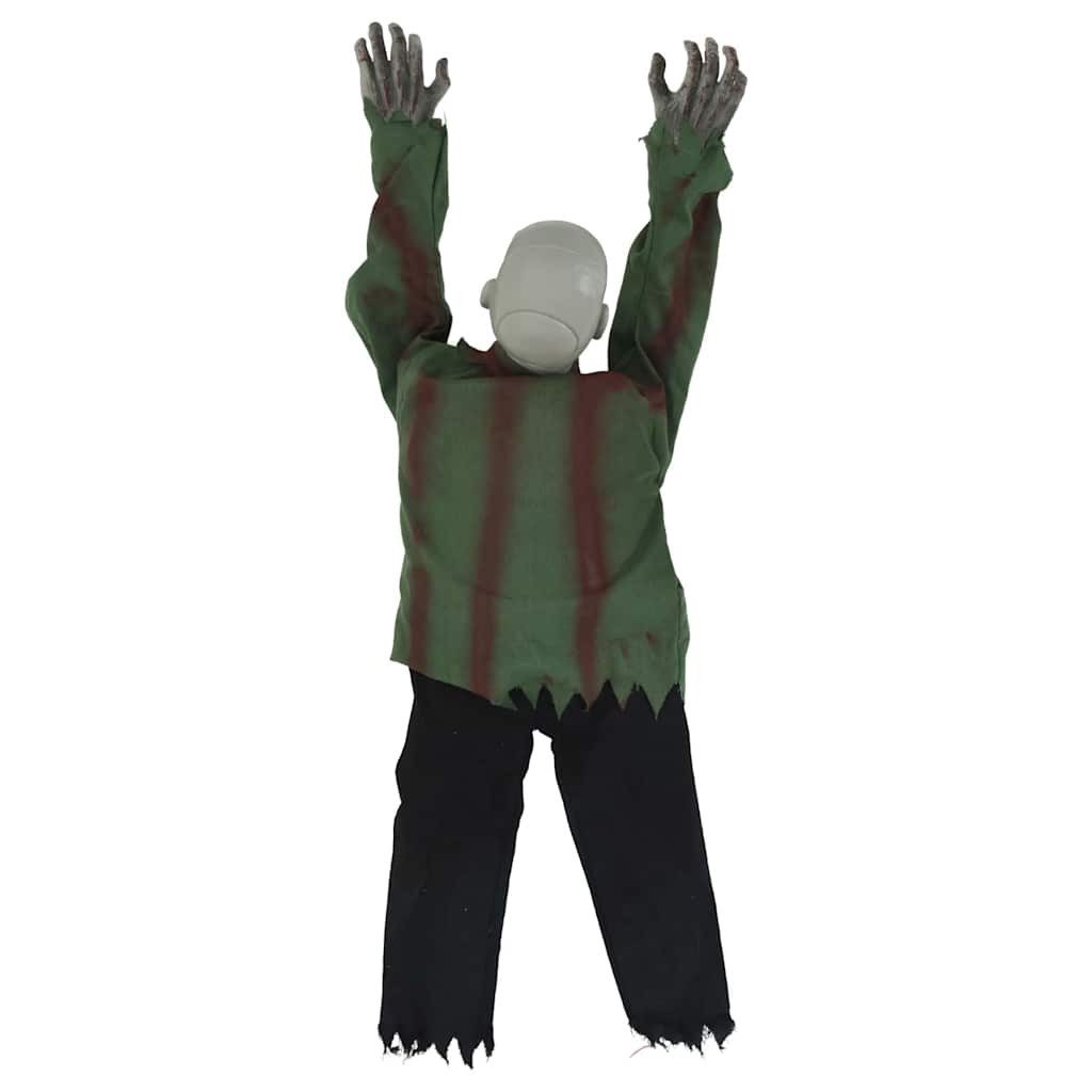 vidaXL Weihnachtsfigur Halloween krabbelnder Zombie Grün 112 x 25,5 x 21,5 cm (1 St) – Bild 5 von 5