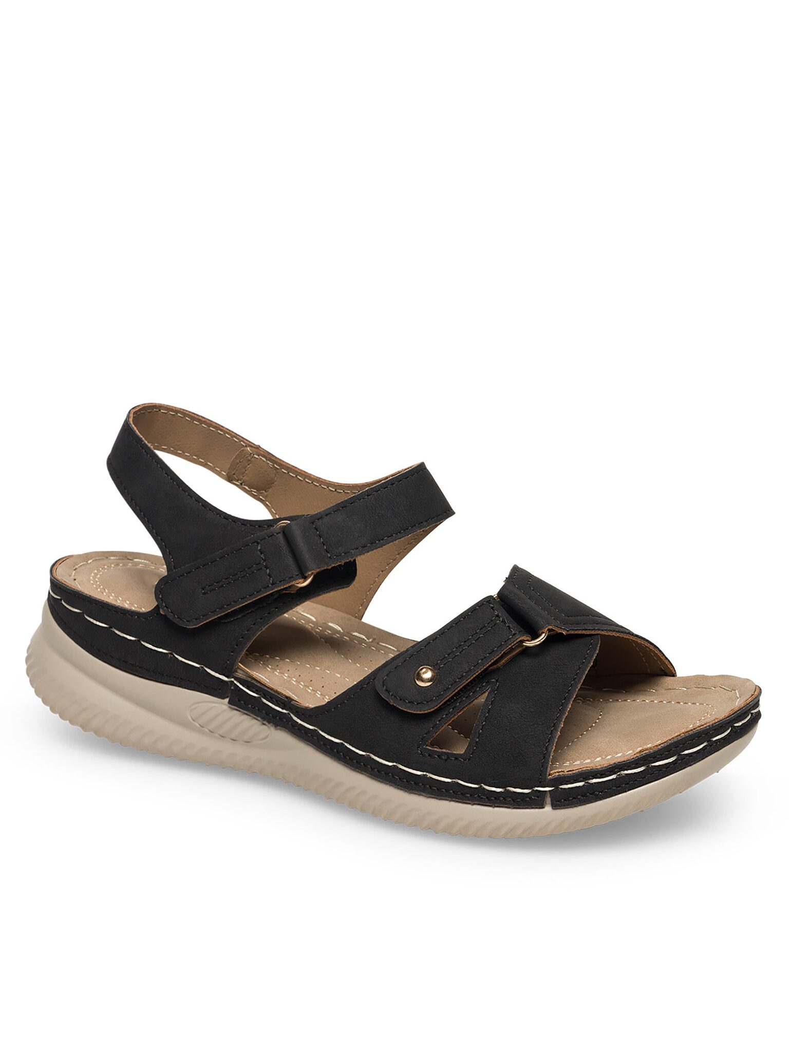 Clara Barson Sandalen WYL0510-21 Schwarz Sandale