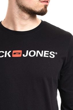 Jack & Jones Langarmshirt mit Printaufdruck