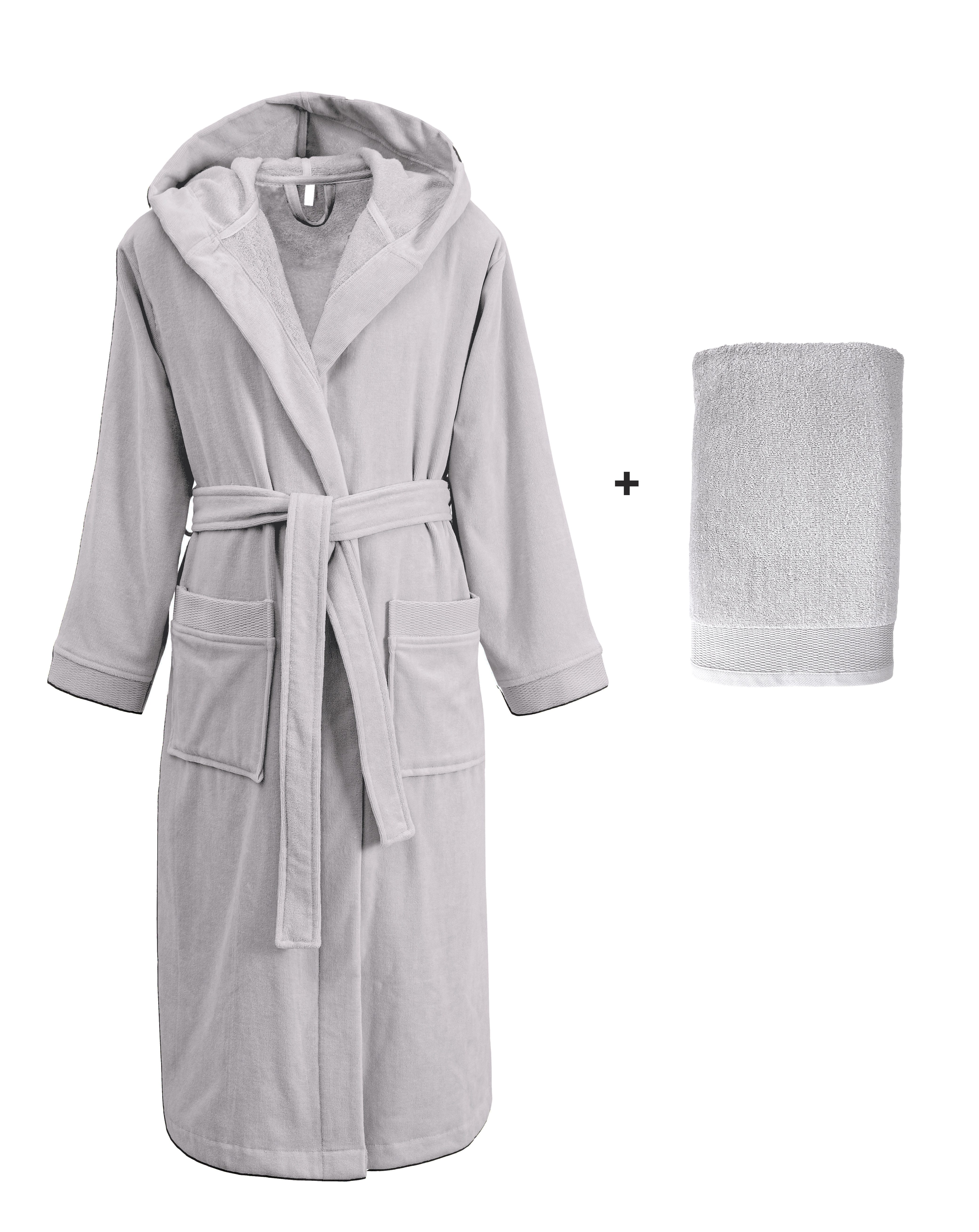 OTTO home Unisex-Bademantel Fenya, 330 g/m², günstig online kaufen