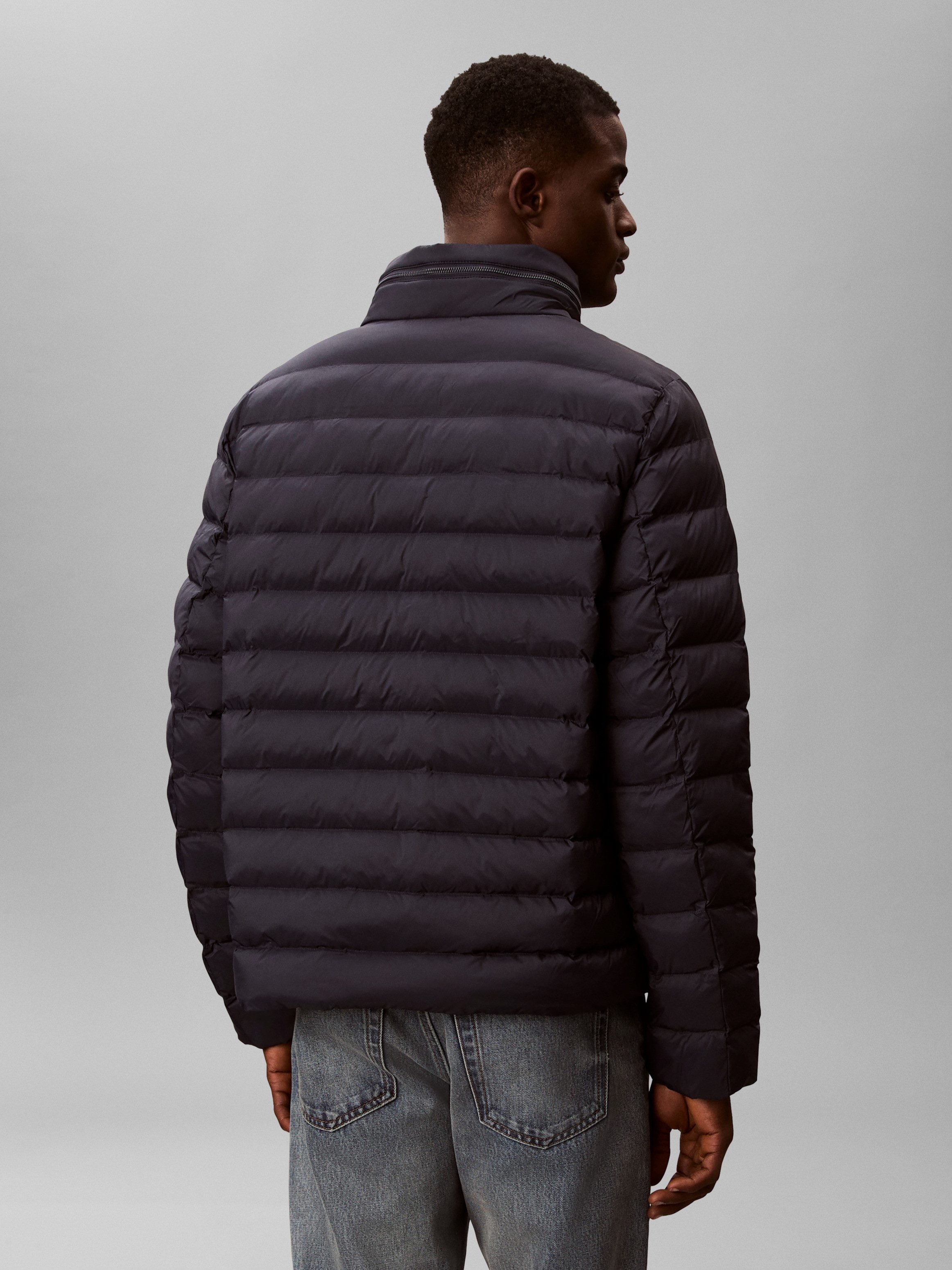 Calvin Klein Jeans Steppjacke Regular fit mit Kapuze im Kragen