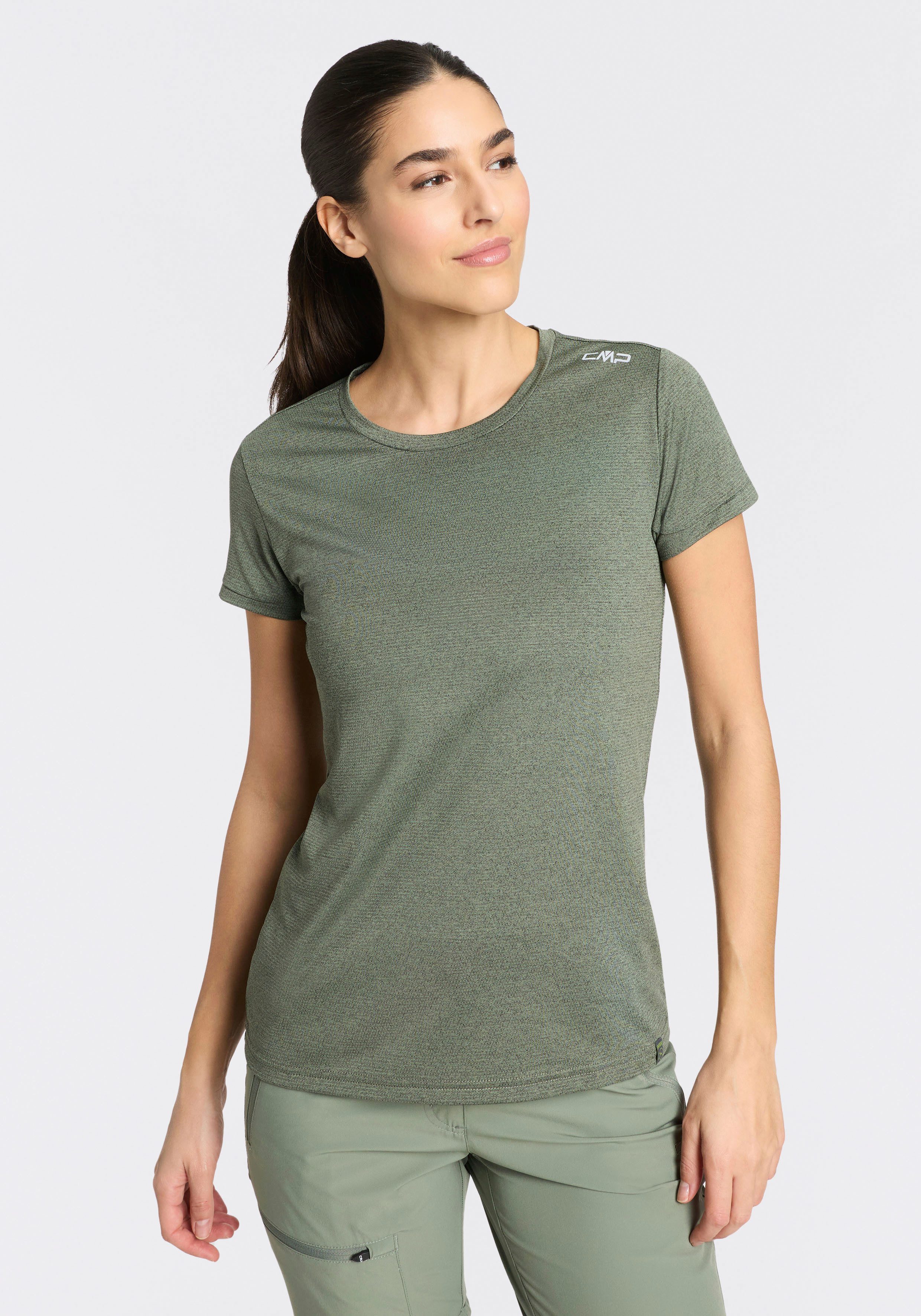 CMP Funktionsshirt für Wandern und Outdoor-Aktivitäten, pflegeleicht, sportliche Passform