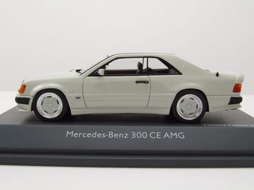 Schuco Modellauto Mercedes 300 CE 6.0 AMG C124 1988 weiß Modellauto 1:43 Schuco, Maßstab 1:43