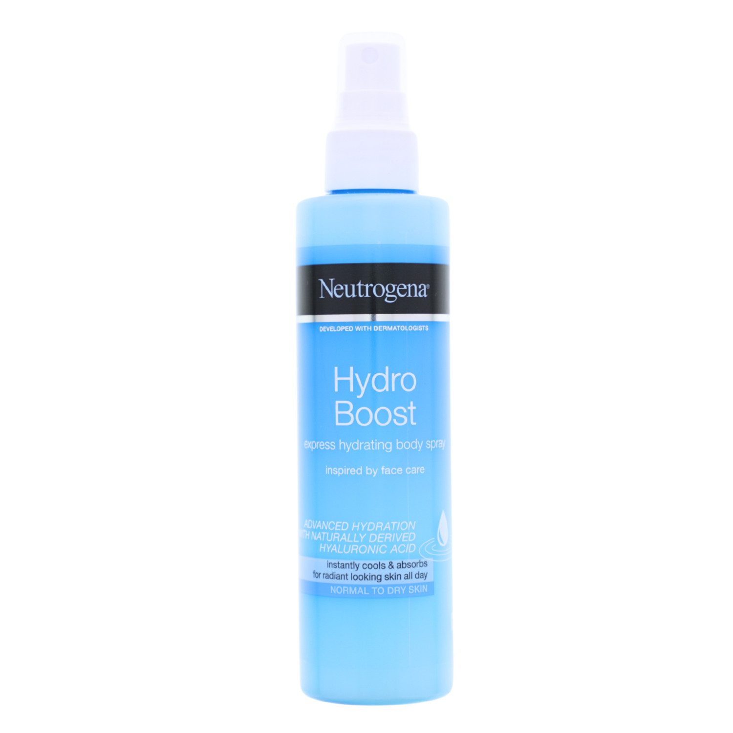 Neutrogena Bodylotion Neutrogena Express Feuchtigkeitsspray für den Körper mit Hyaluronsäure
