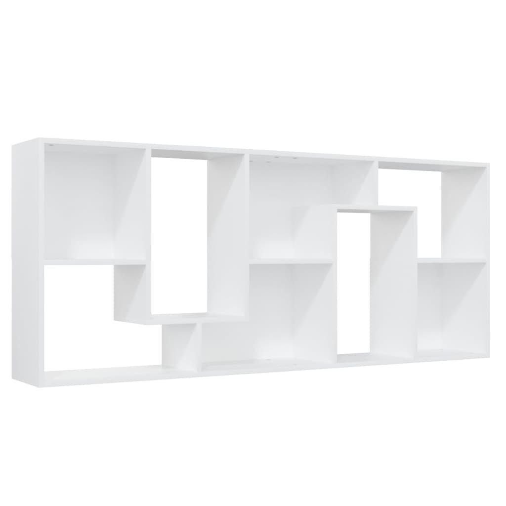 Weiß cm 67x24x161 Bücherregal furnicato Holzwerkstoff