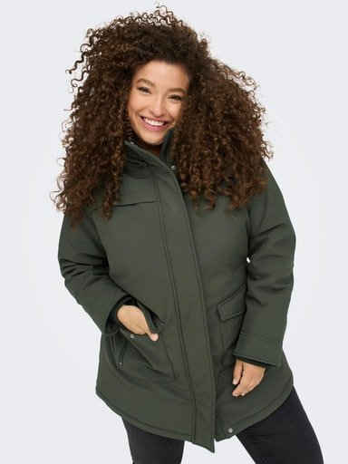 ONLY CARMAKOMA Funktionsmantel CARMAASTRICHT SOFTSHELL PARKA OTW NOOS