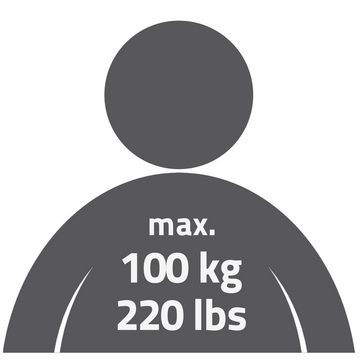 Ridder Badewannen-Einstiegshilfe Sam, belastbar bis 100 kg, Einstiegshilfe; Verstellbare Tiefe: 6-13 cm