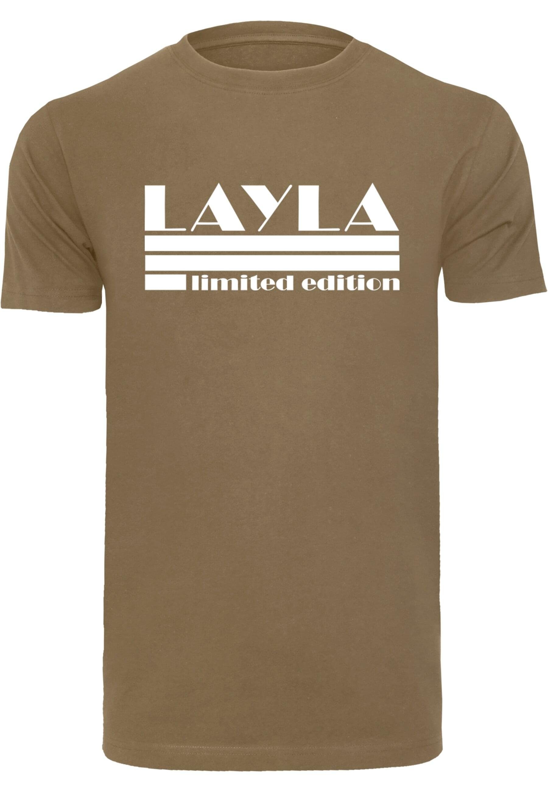 Merchcode T-Shirt Herren Layla - Limited Edition X T-Shirt (1-tlg) olive