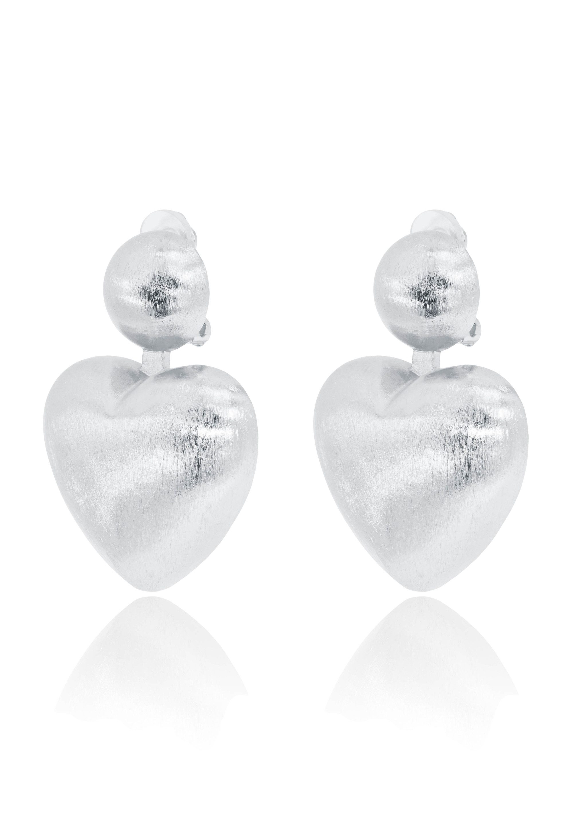 FILIPPA FIRENZE Paar Ohrclips Rubacuori, in tollem Herz-Design günstig online kaufen
