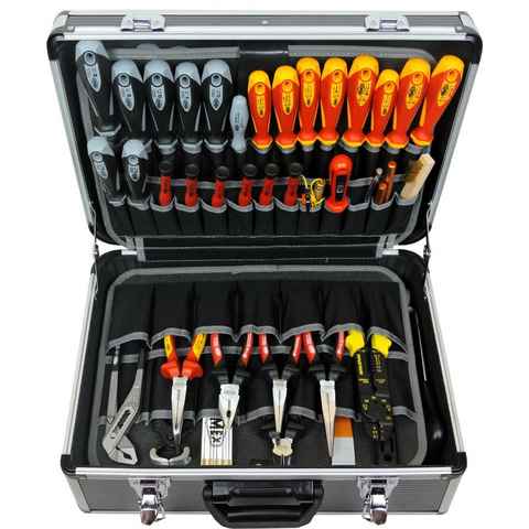 FAMEX Werkzeugkoffer 440-L Werkzeugkoffer leer ohne Werkzeug - Werkzeugkasten, Kapazität bis 24 kg