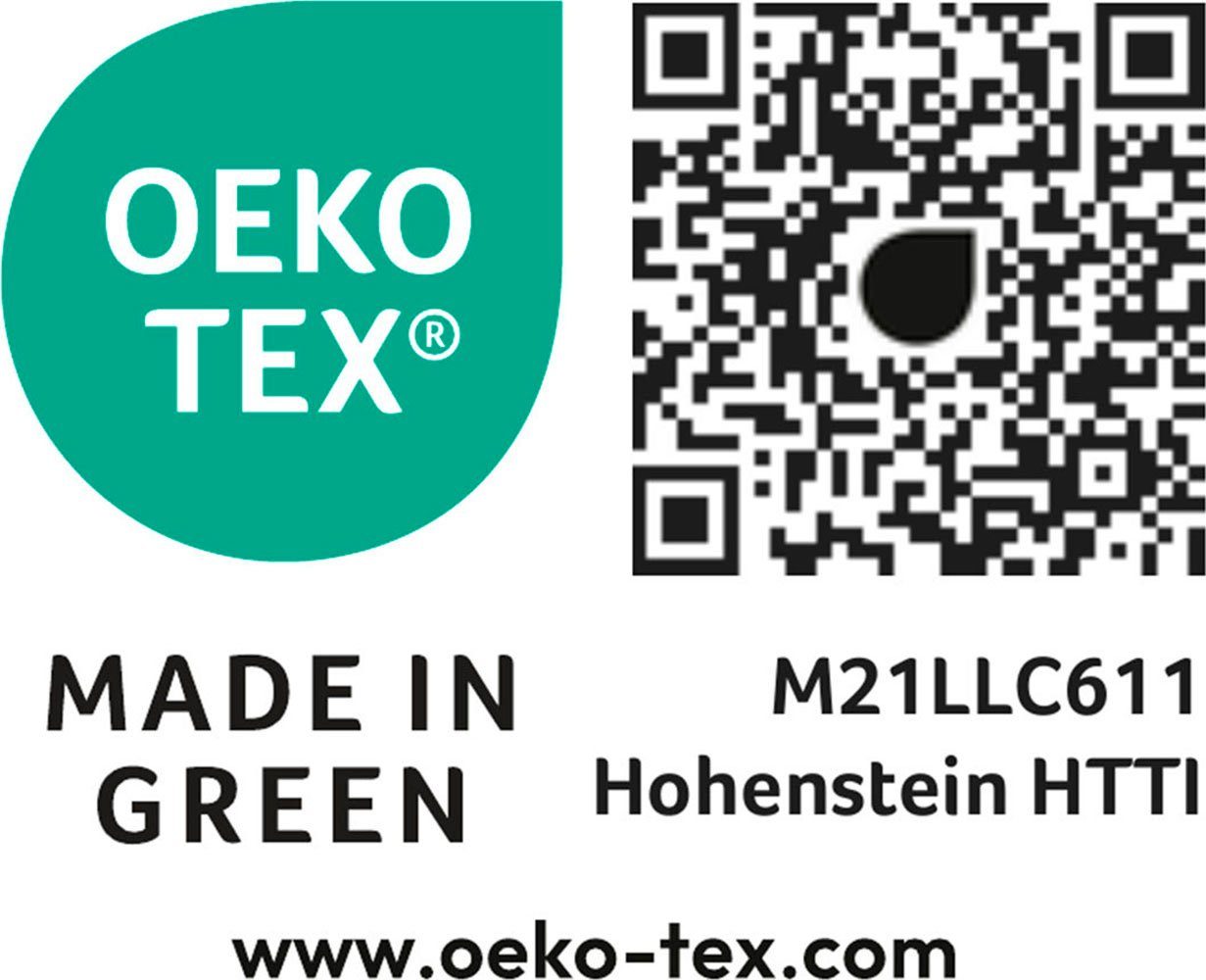 grün for transparent, Aquarelloptik Neutex Clivia, (1 malerischer Vorhang beere you!, Multifunktionsband pink St),