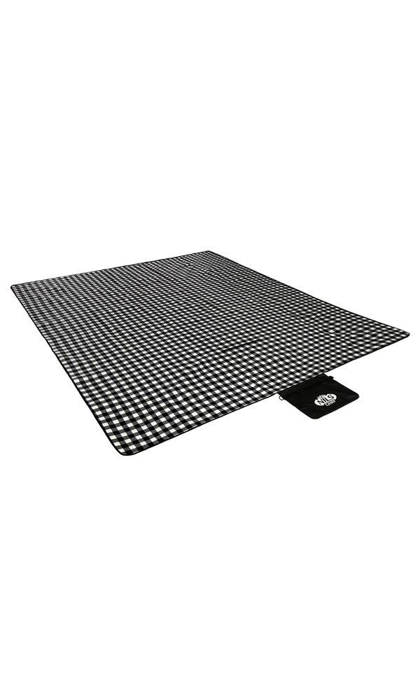 Picknickdecke NC2310 weiss/schwarz 300x200cm, NILS CAMP