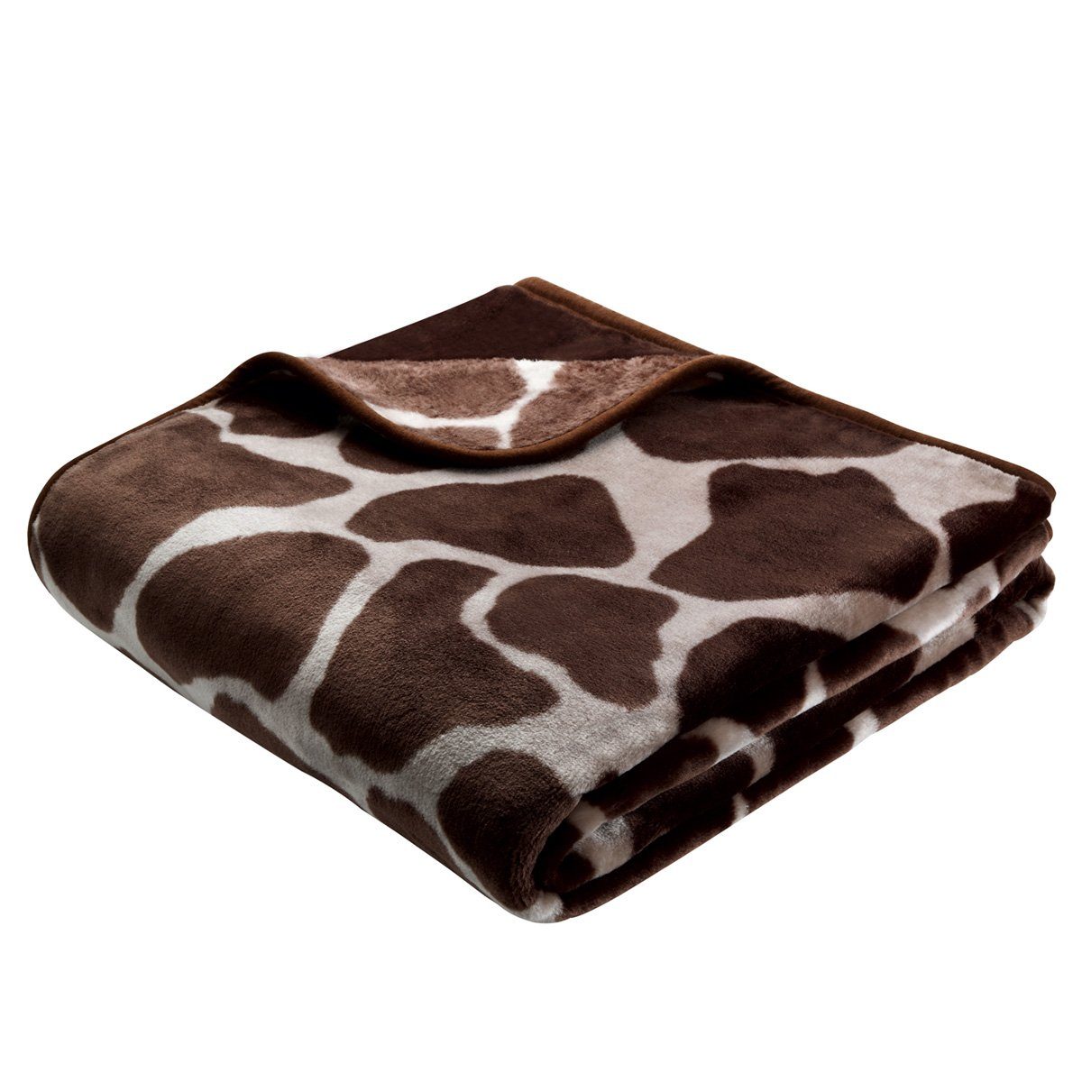 Wohndecke Deluxe, Traumschloss, Tierfelloptik Giraffe günstig online kaufen