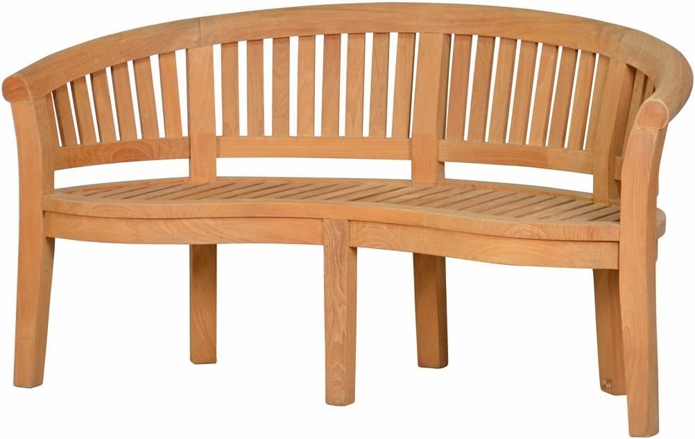 Kai Wiechmann Gartenbank Teak Bananenbank 160 günstig online kaufen