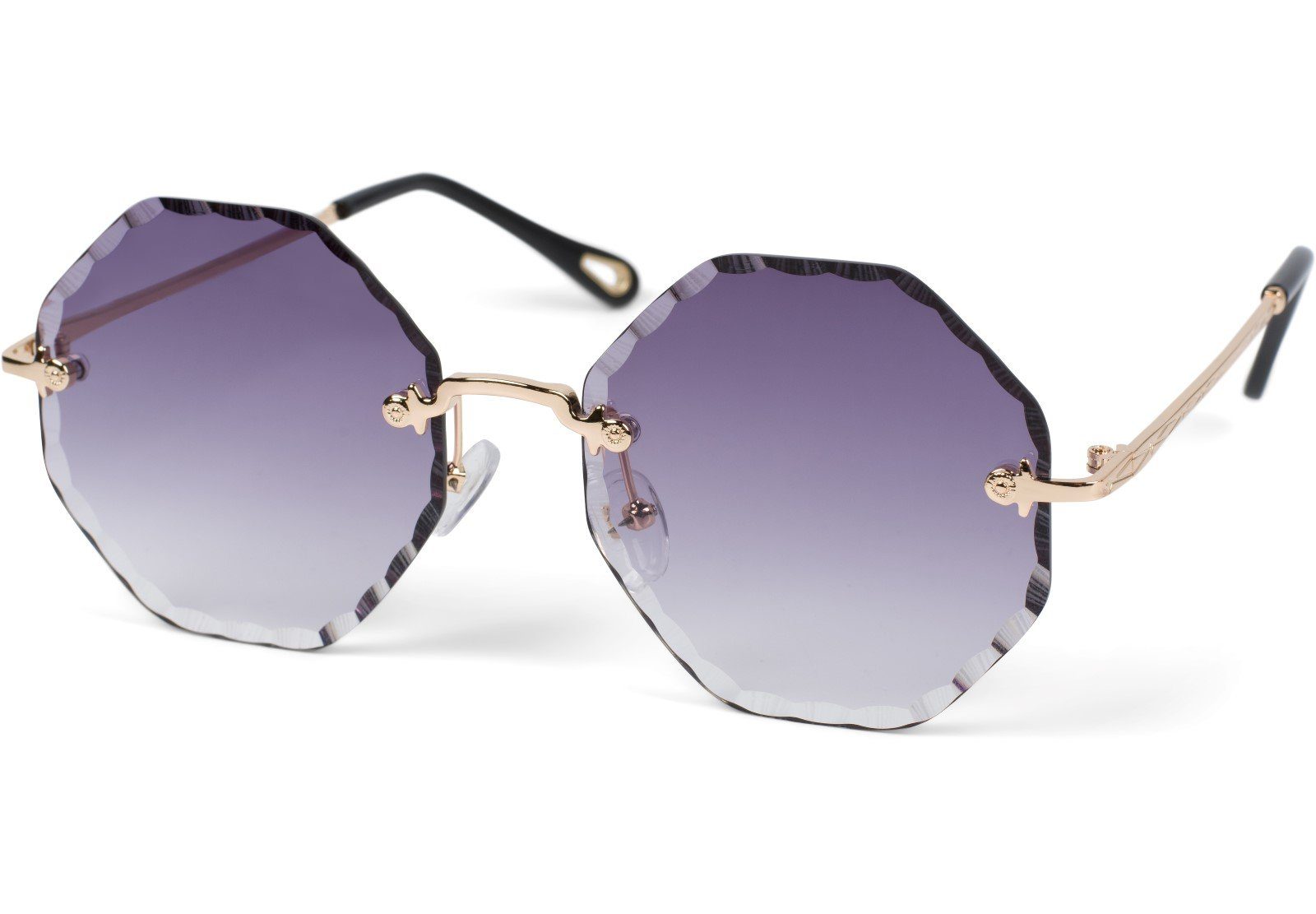 styleBREAKER Sonnenbrille Rahmenlose Runde Sonnenbrille mit günstig online kaufen