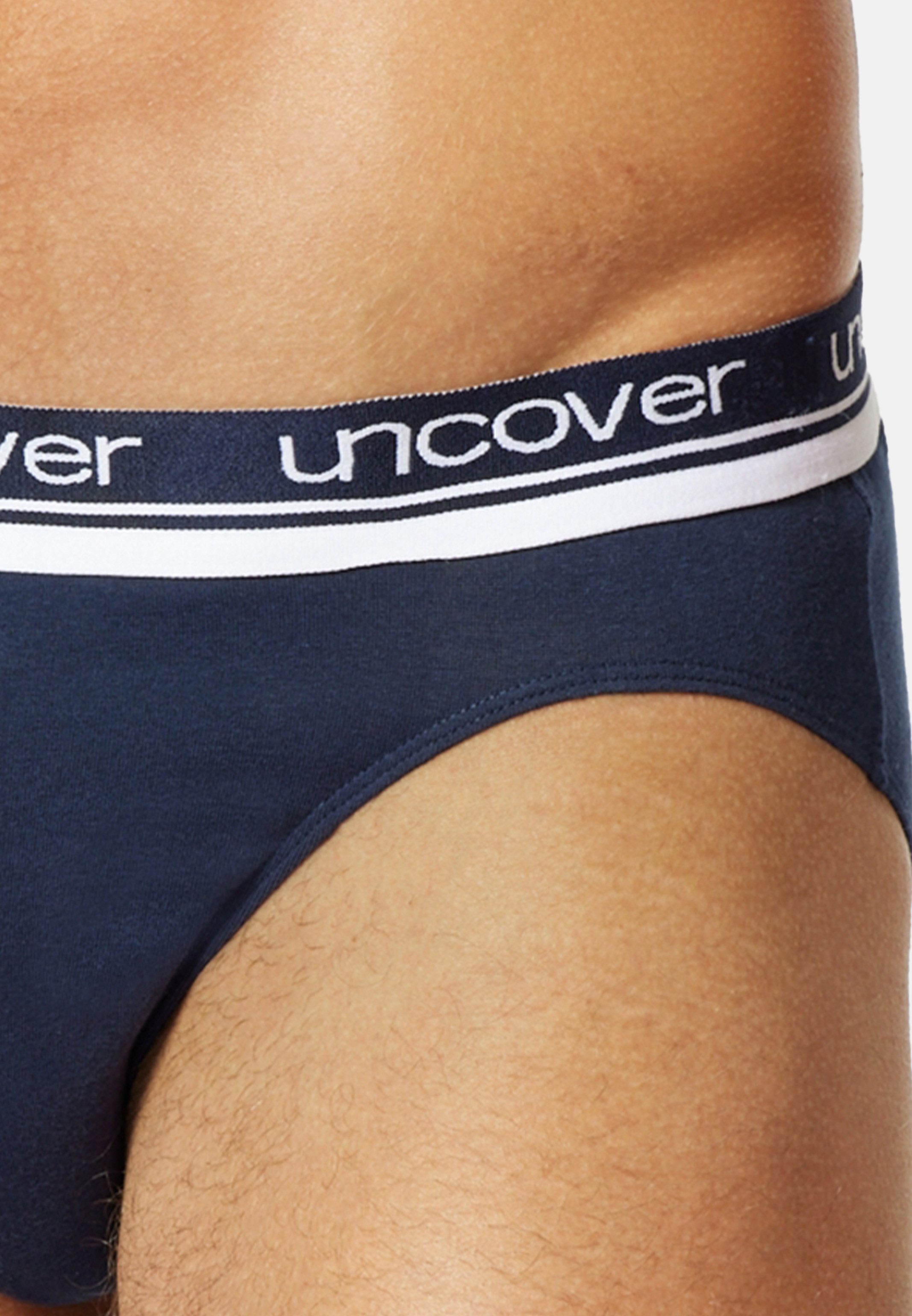 uncover by SCHIESSER Slip 6er Pack Basic (Spar-Set, 6-St) Rio Slip / Unterhose - Baumwolle - ohne Eingriff